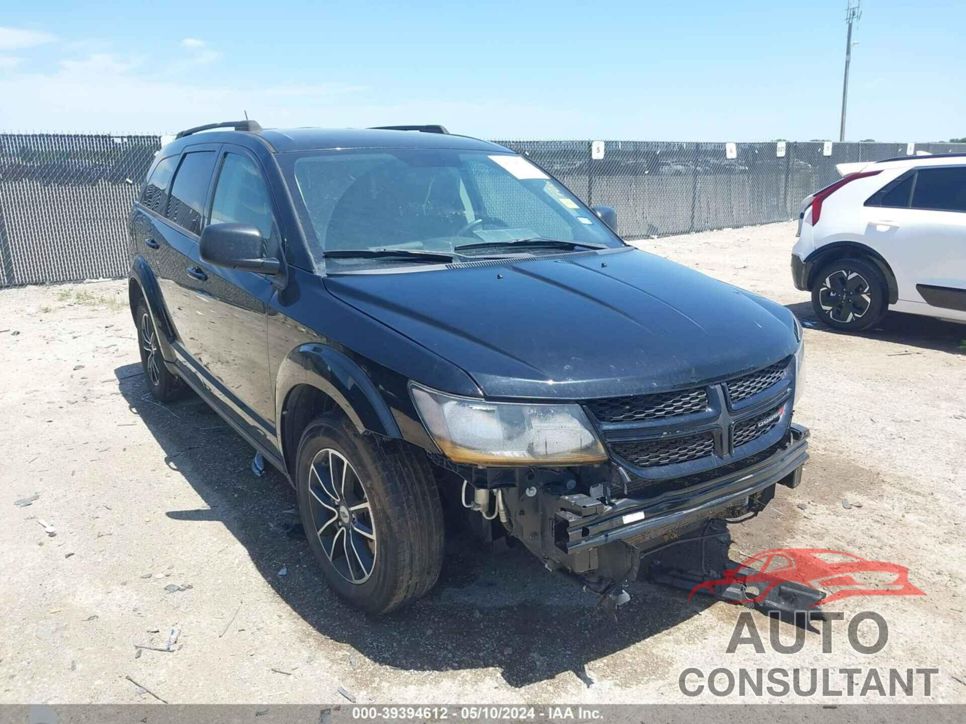 DODGE JOURNEY 2018 - 3C4PDCAB0JT295612
