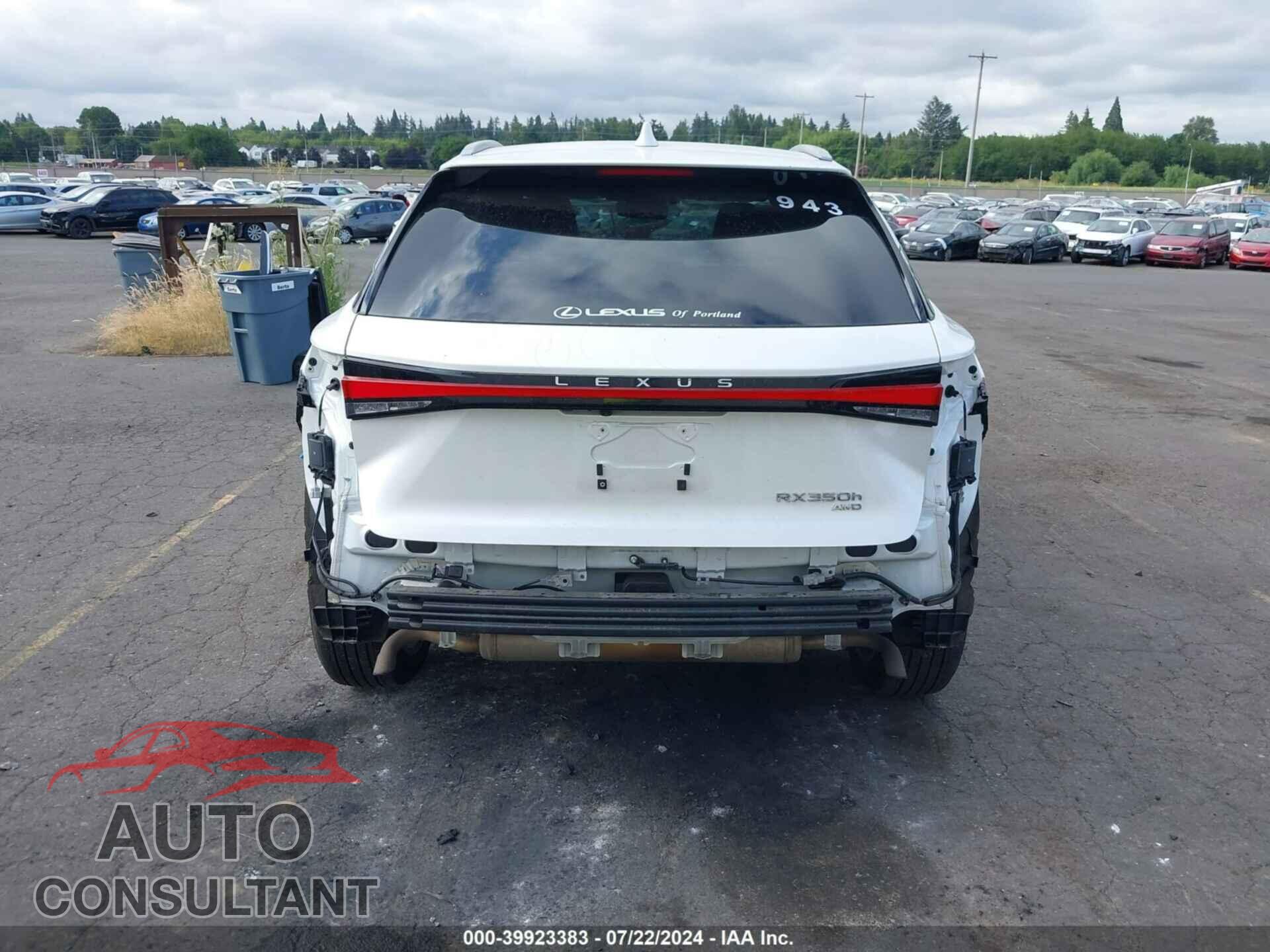 LEXUS RX 350H 2023 - 2T2BBMCA6PC014012