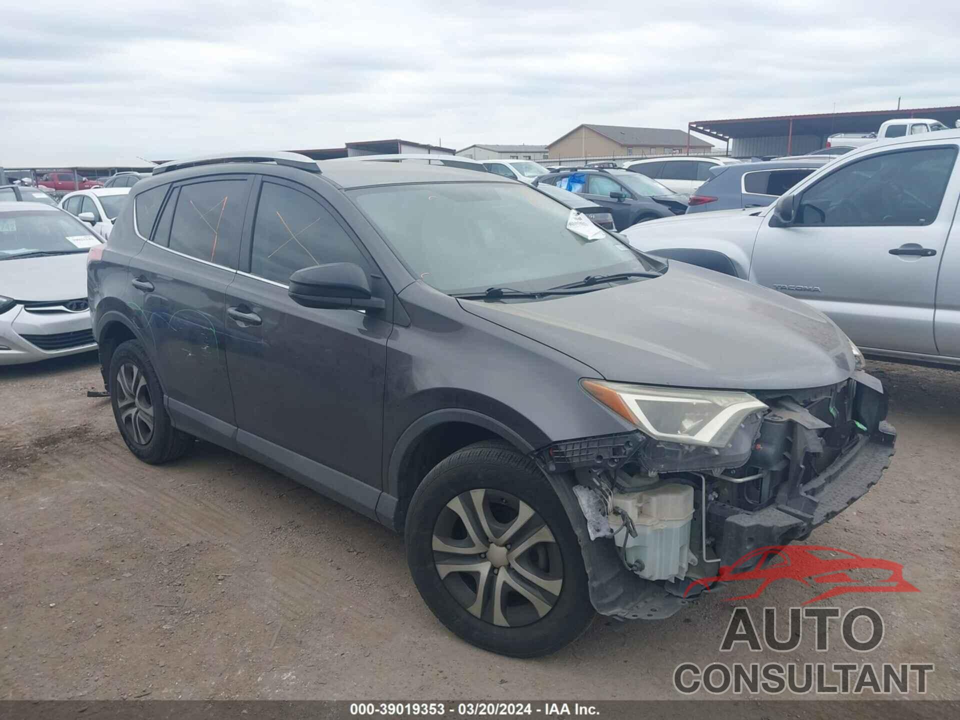 TOYOTA RAV4 2016 - 2T3ZFREV5GW235286