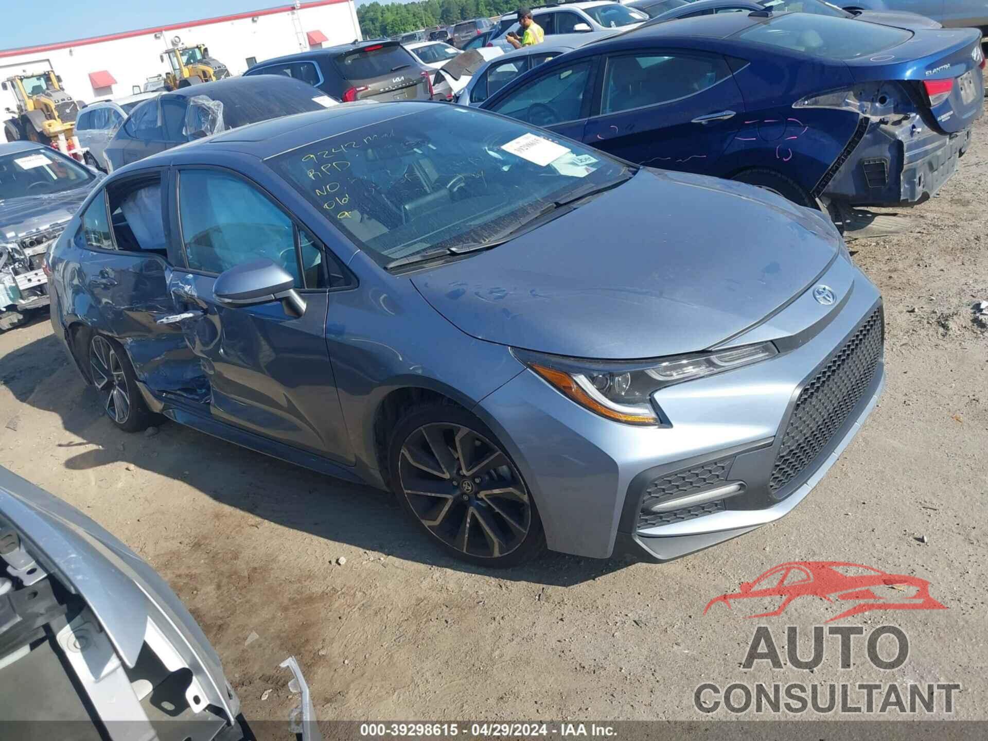 TOYOTA COROLLA 2022 - 5YFT4MCE9NP130775