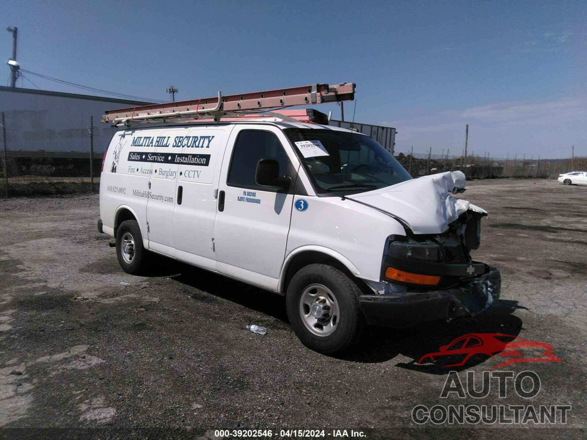 CHEVROLET EXPRESS 2500 2019 - 1GCWGAFP2K1166887