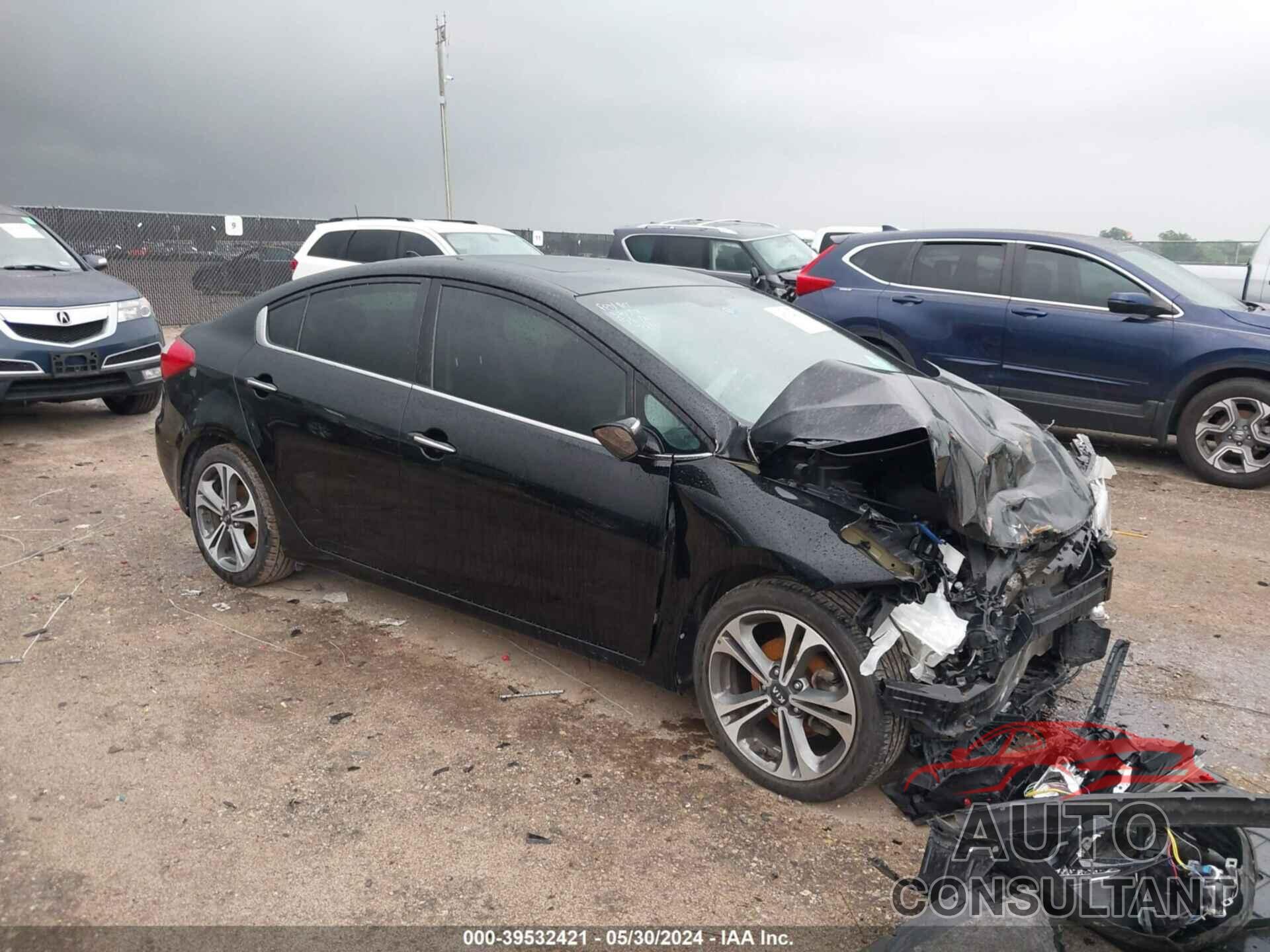 KIA FORTE 2016 - KNAFZ4A81G5615002