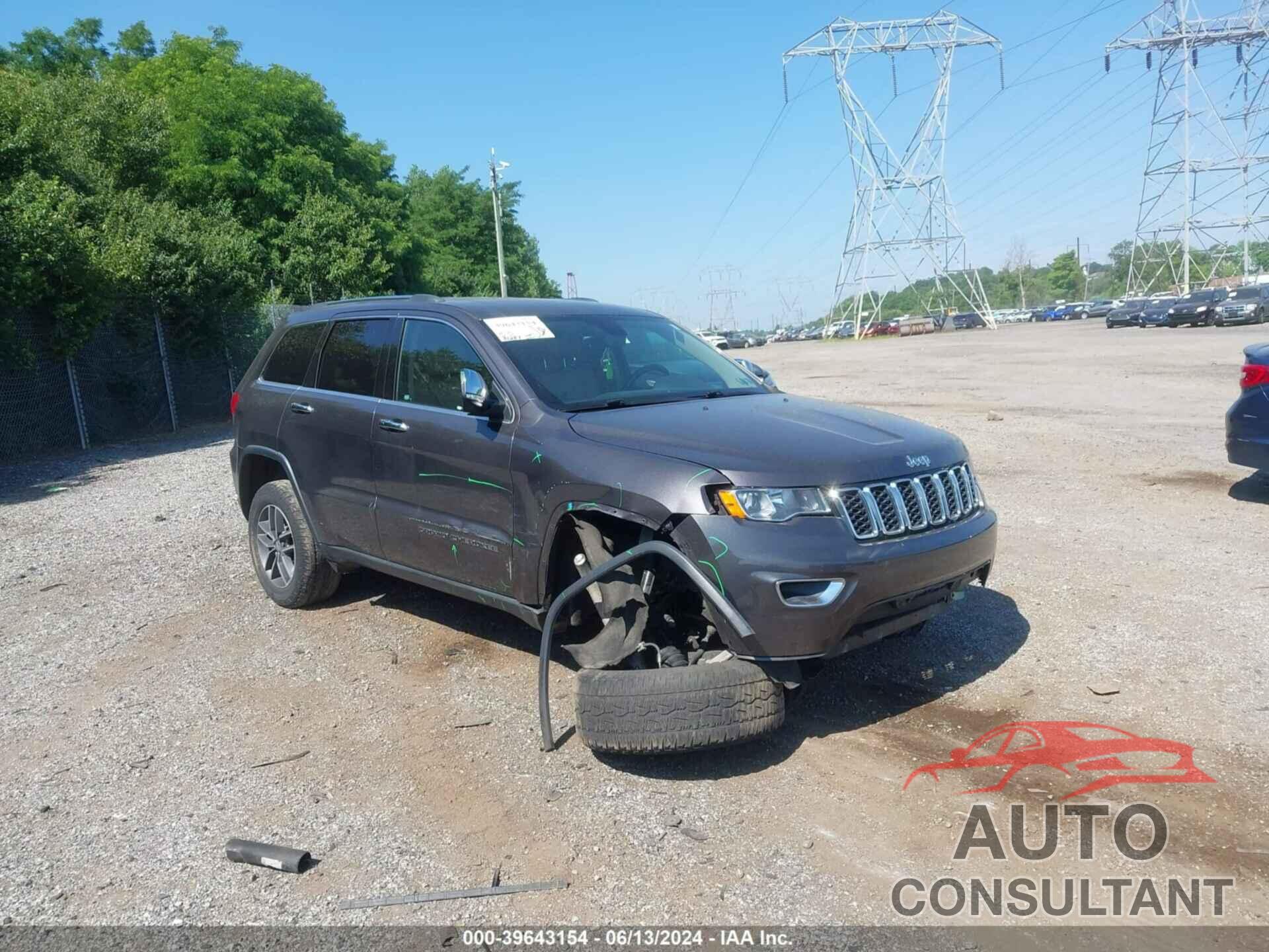JEEP GRAND CHEROKEE 2017 - 1C4RJFBG4HC698981
