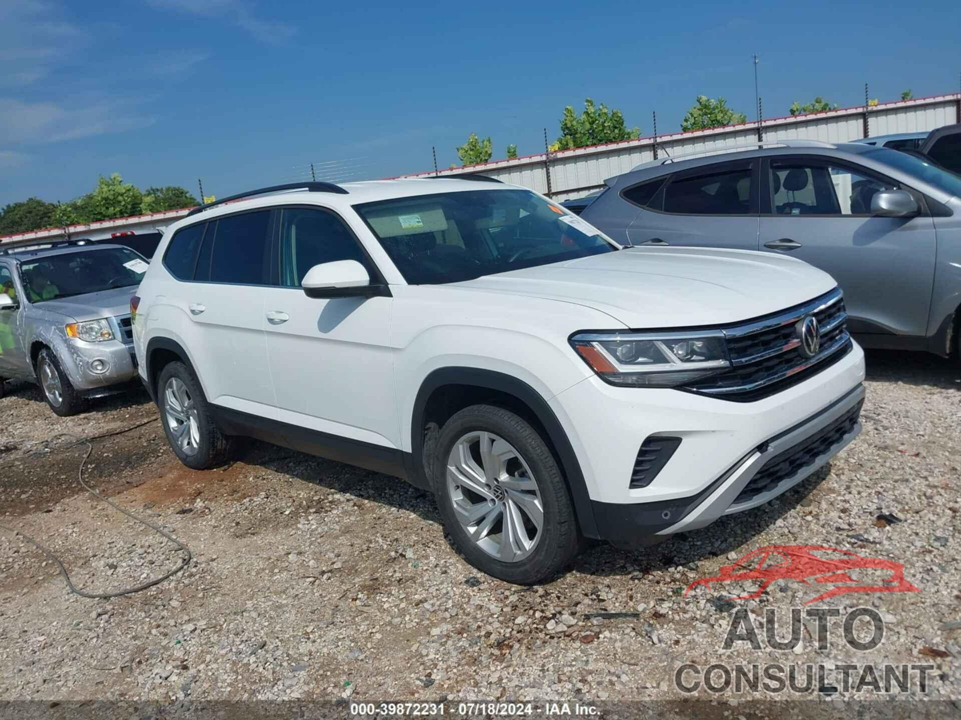 VOLKSWAGEN ATLAS 2021 - 1V2WR2CA3MC540378
