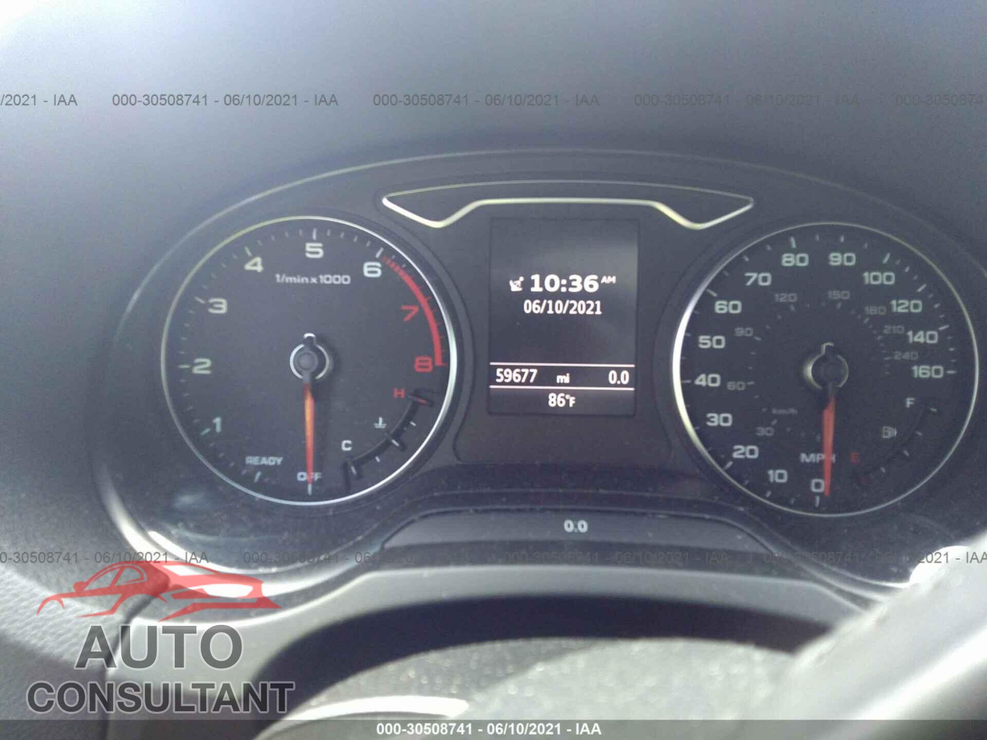 AUDI A3 2016 - WAUA7GFF1G1071987