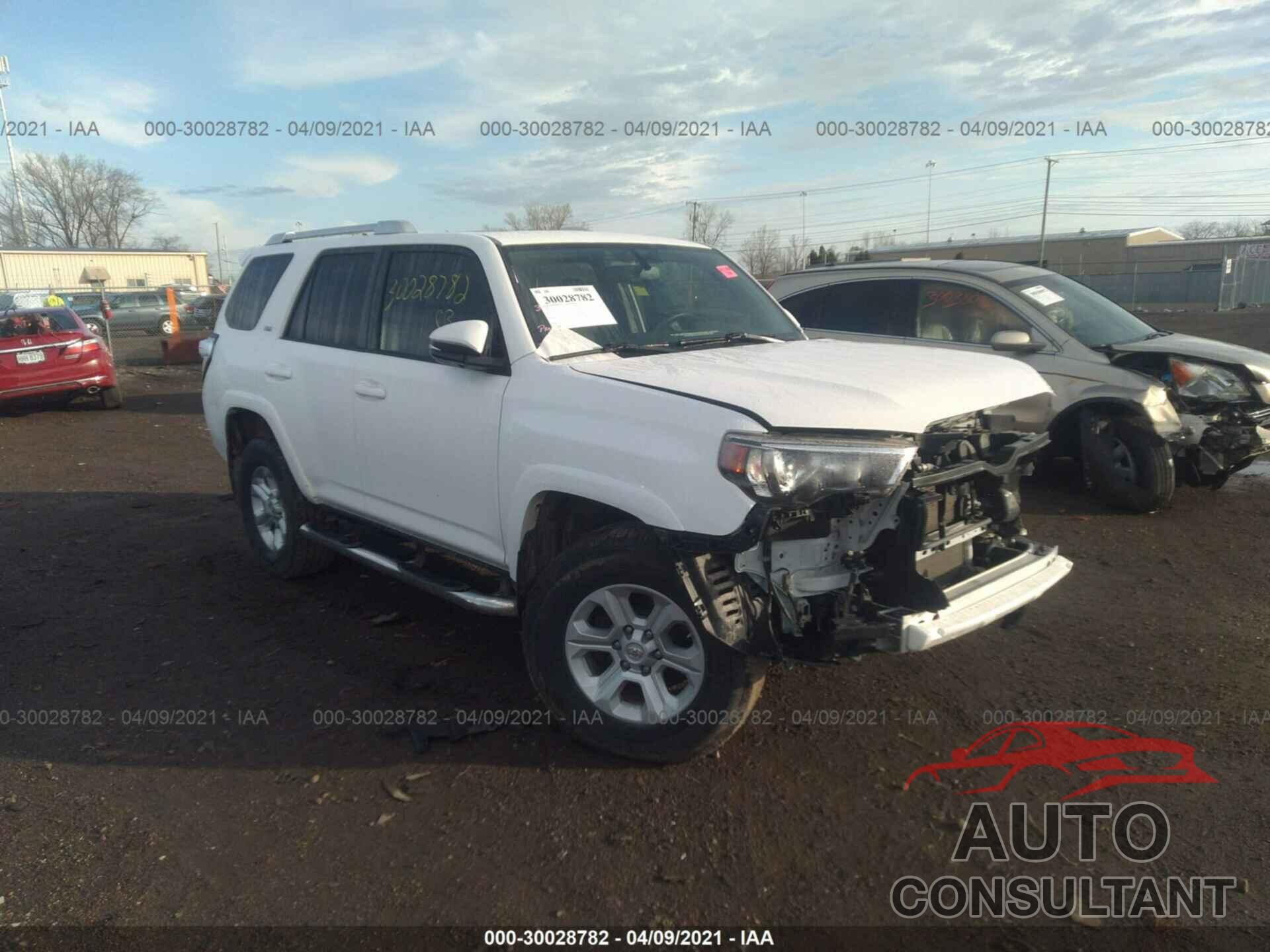 TOYOTA 4RUNNER 2016 - JTEBU5JR5G5351275