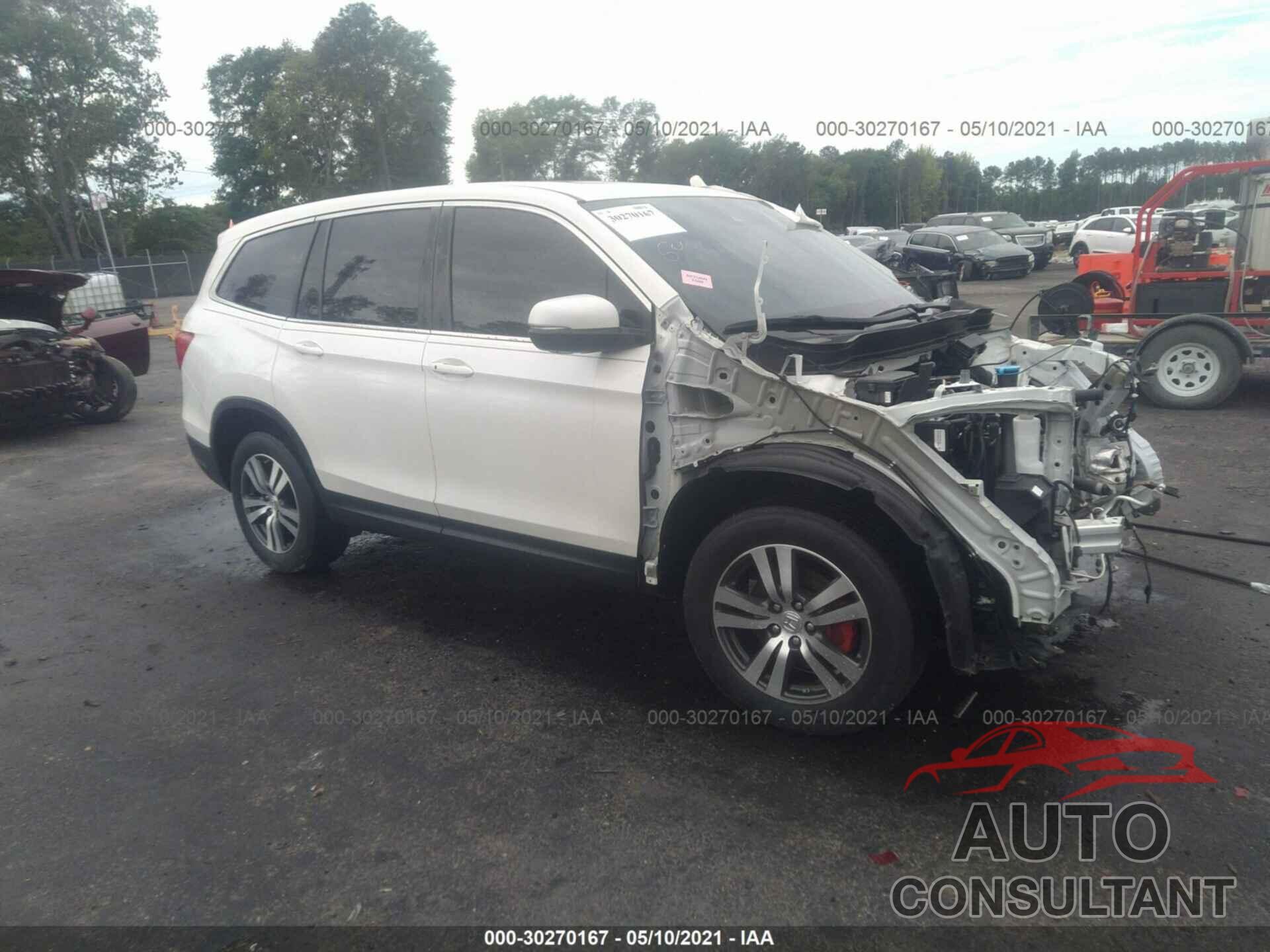 HONDA PILOT 2019 - 5FNYF5H52KB020981