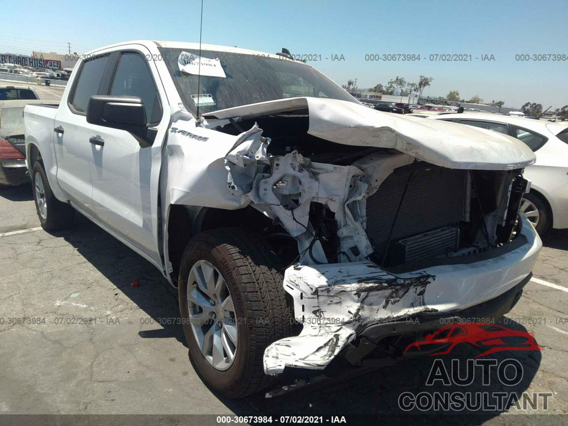 CHEVROLET SILVERADO 1500 2021 - 3GCPWBEK3MG126163