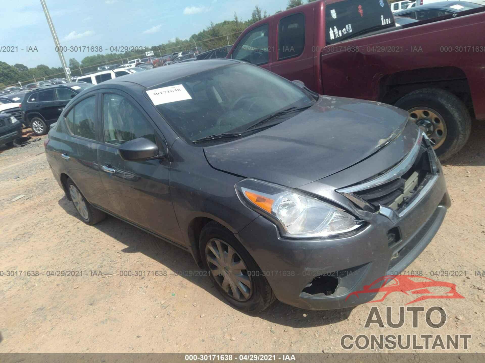 NISSAN VERSA 2016 - 3N1CN7AP5GL900296