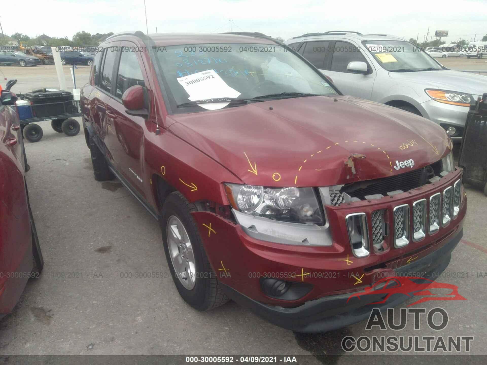 JEEP COMPASS 2017 - 1C4NJCEA3HD115234