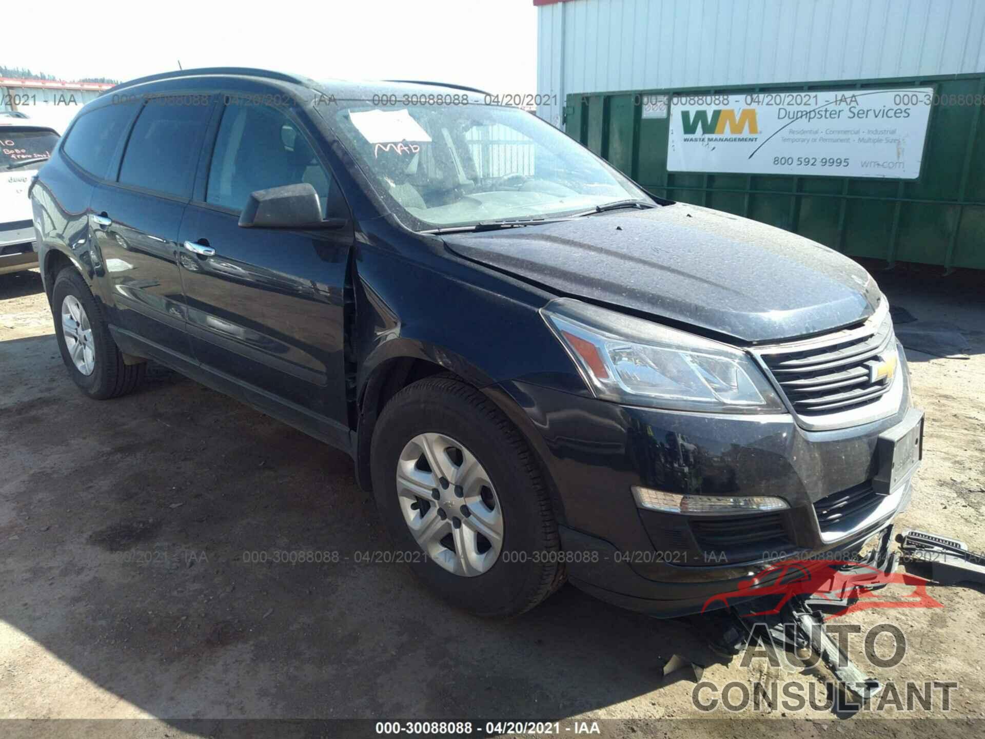 CHEVROLET TRAVERSE 2016 - 1GNKVFEDXGJ107240