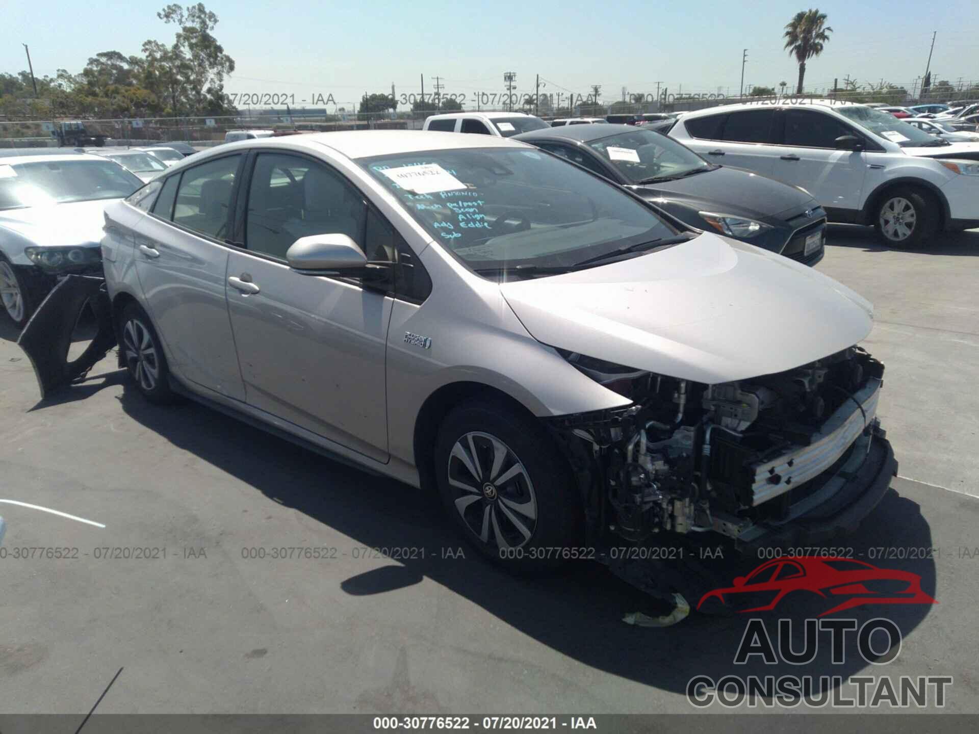 TOYOTA PRIUS PRIME 2017 - JTDKARFPXH3038148