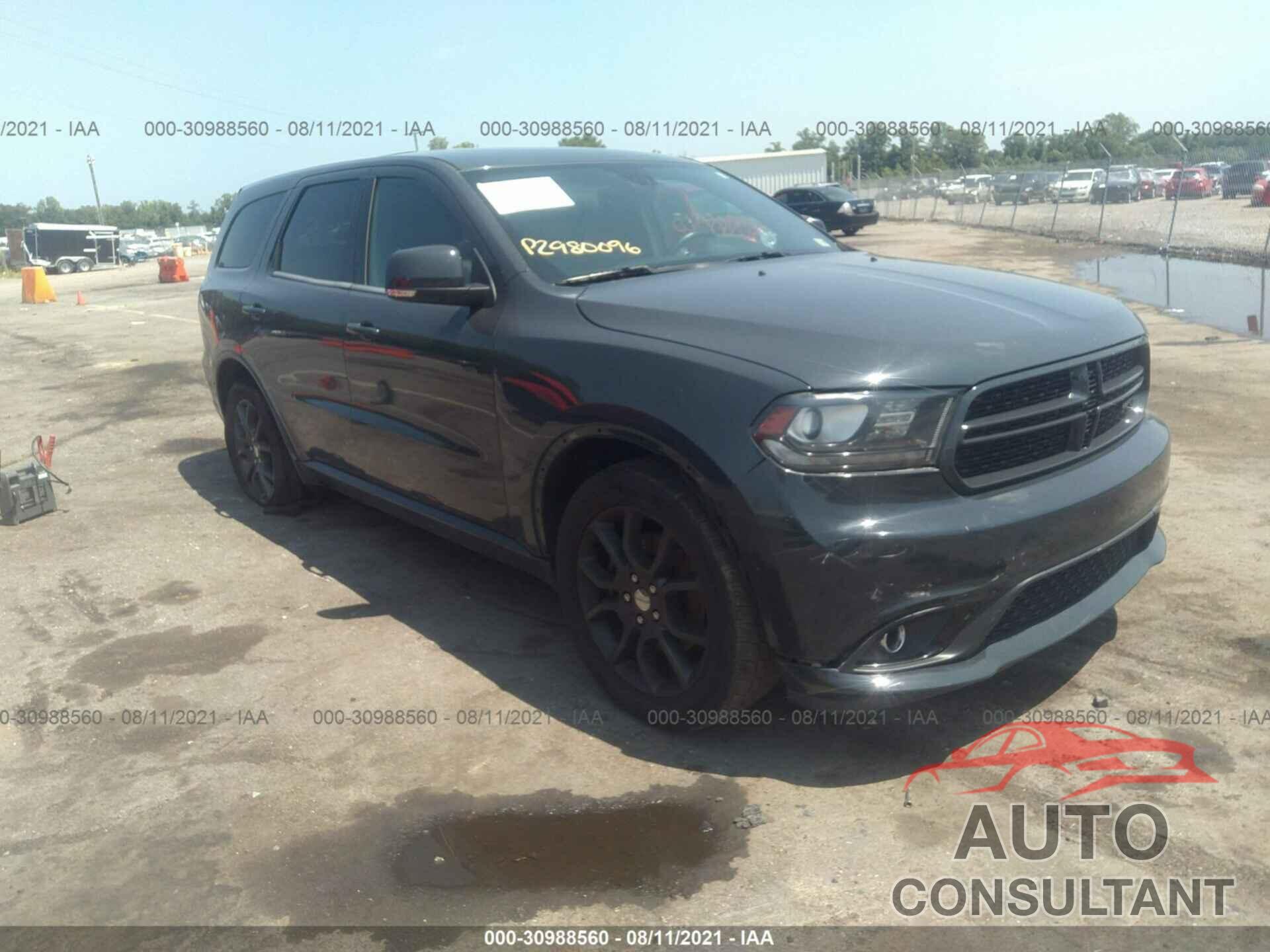 DODGE DURANGO 2017 - 1C4SDHCT6HC648020