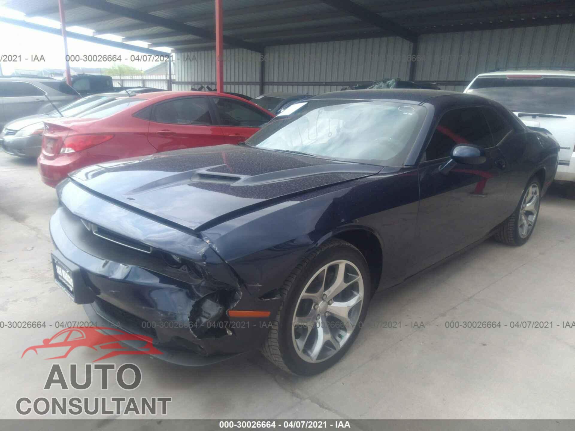 DODGE CHALLENGER 2016 - 2C3CDZAGXGH149317