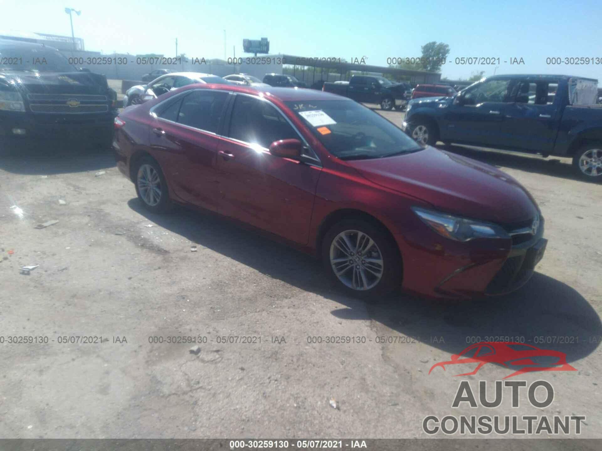 TOYOTA CAMRY 2017 - 4T1BF1FK6HU814014