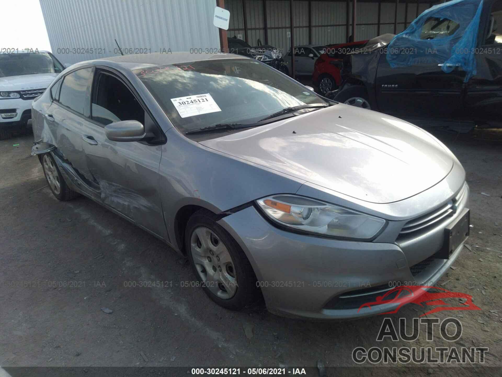 DODGE DART 2015 - 1C3CDFFA2GD796312