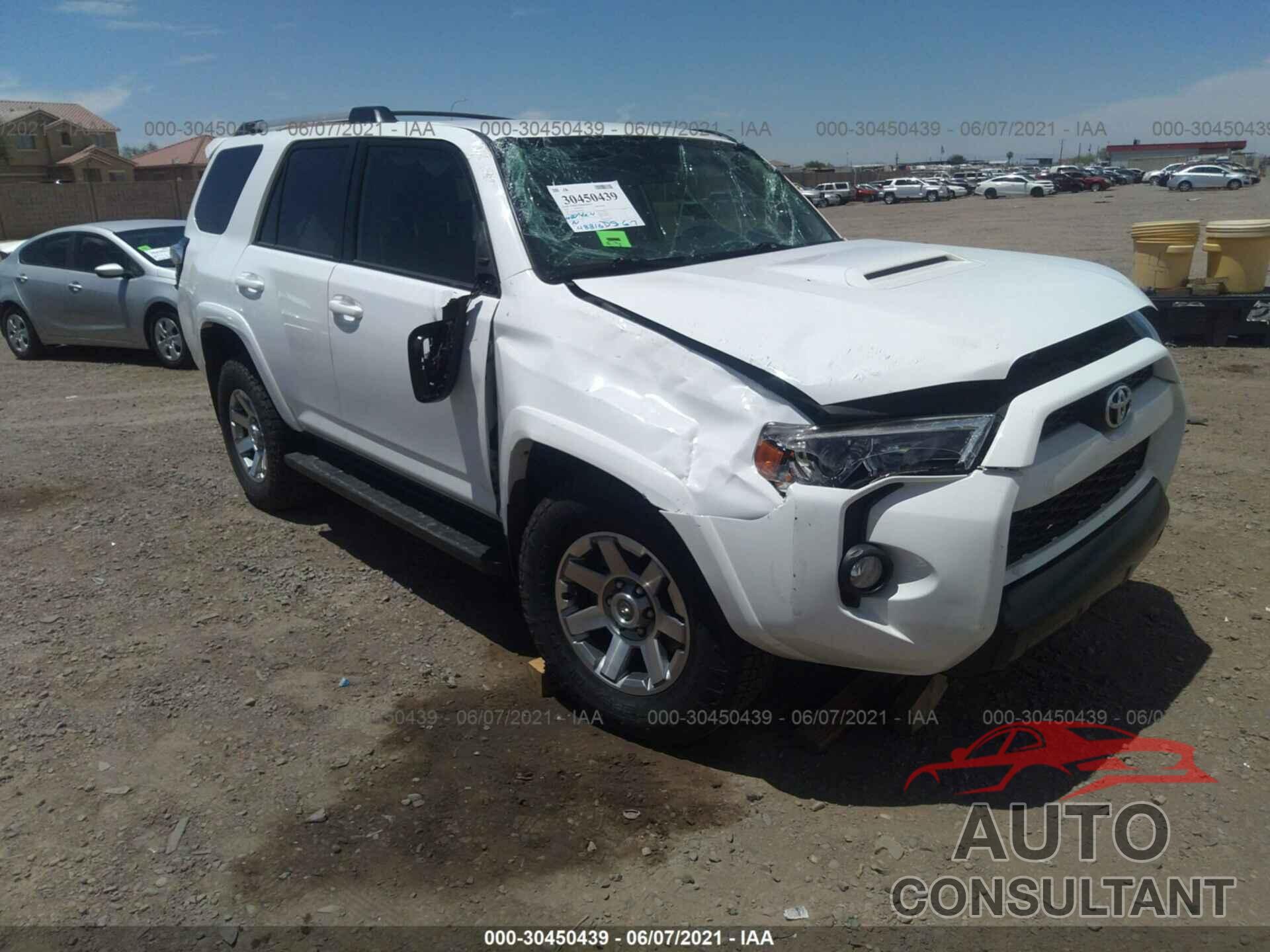 TOYOTA 4RUNNER 2016 - JTEBU5JR6G5369462