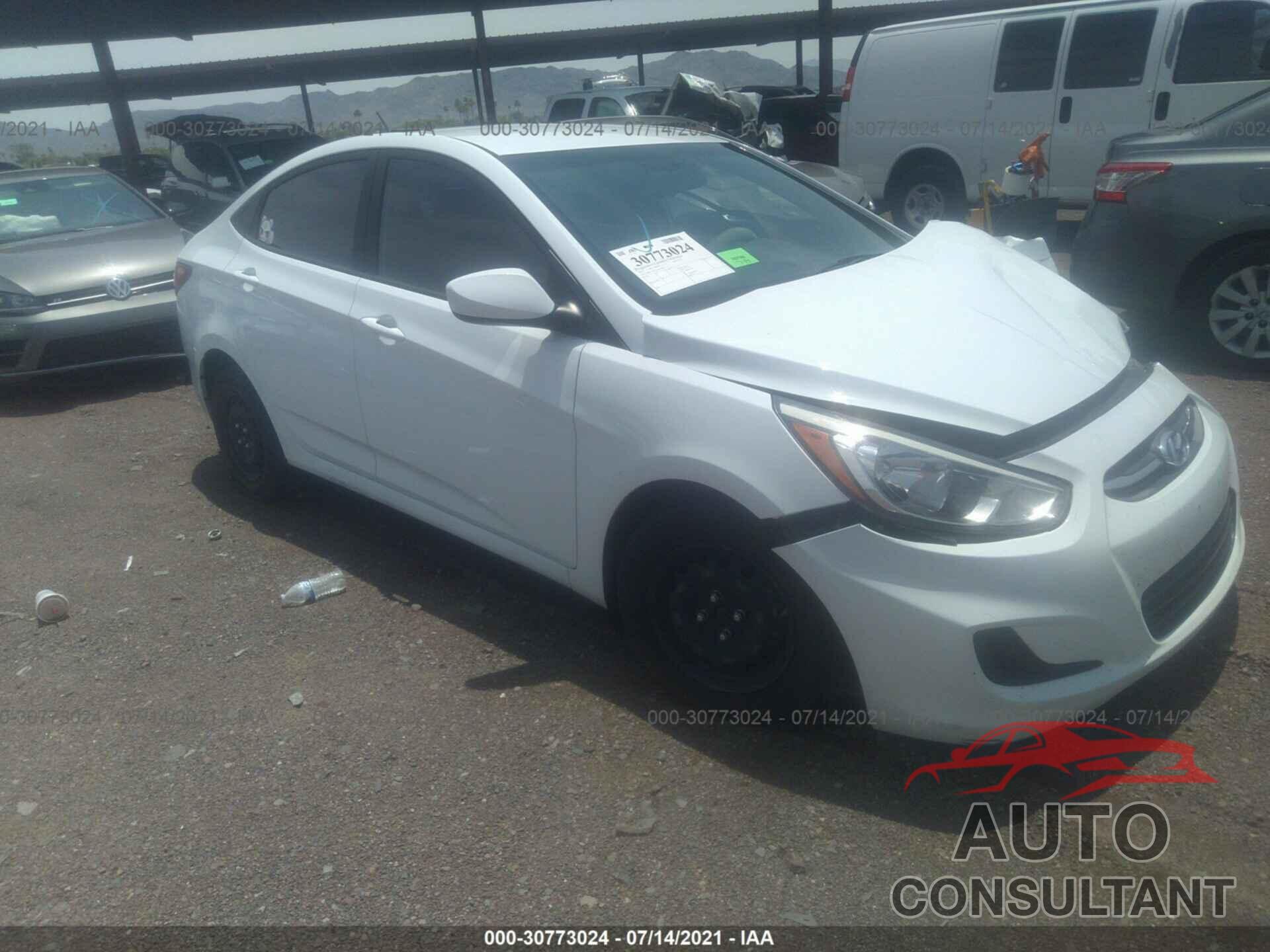 HYUNDAI ACCENT 2016 - KMHCT4AE5GU095496