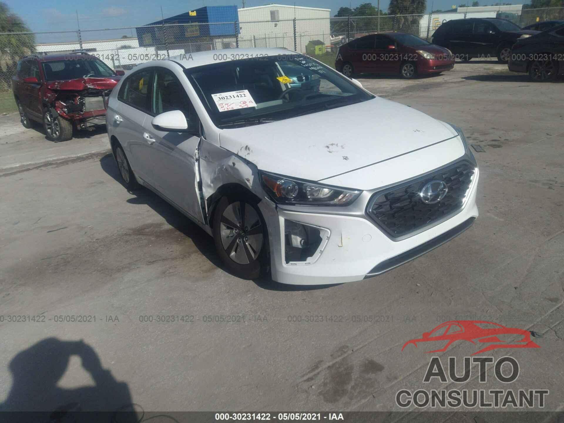 HYUNDAI IONIQ HYBRID 2021 - KMHC65LC9MU245162