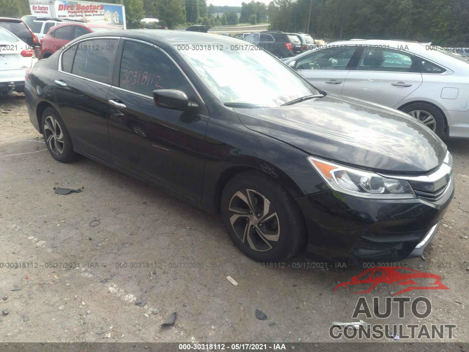 HONDA ACCORD SEDAN 2016 - 1HGCR2F36GA122397