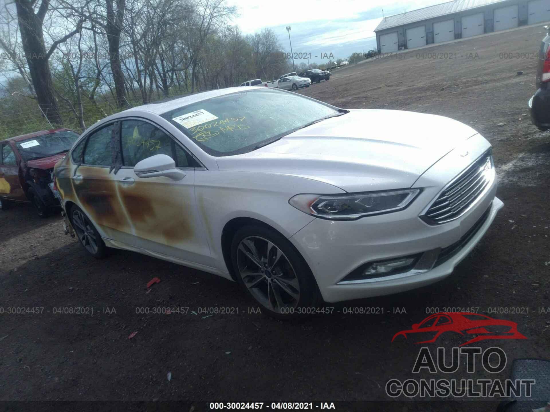 FORD FUSION 2017 - 3FA6P0K96HR139455