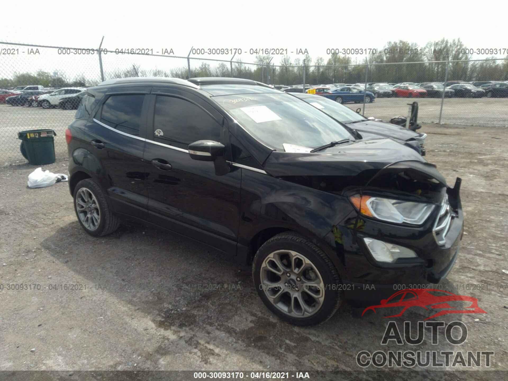 FORD ECOSPORT 2018 - MAJ3P1VE2JC232799