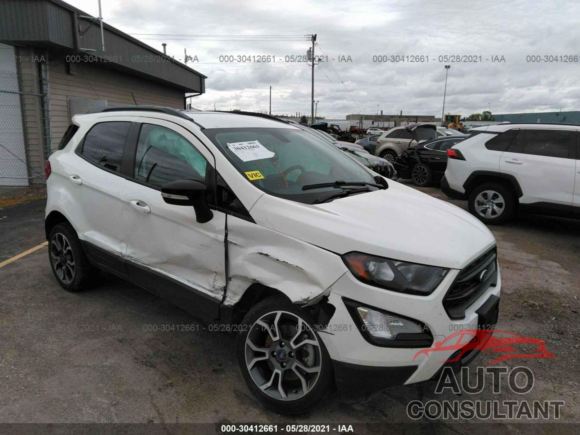 FORD ECOSPORT 2019 - MAJ6S3JL7KC289495