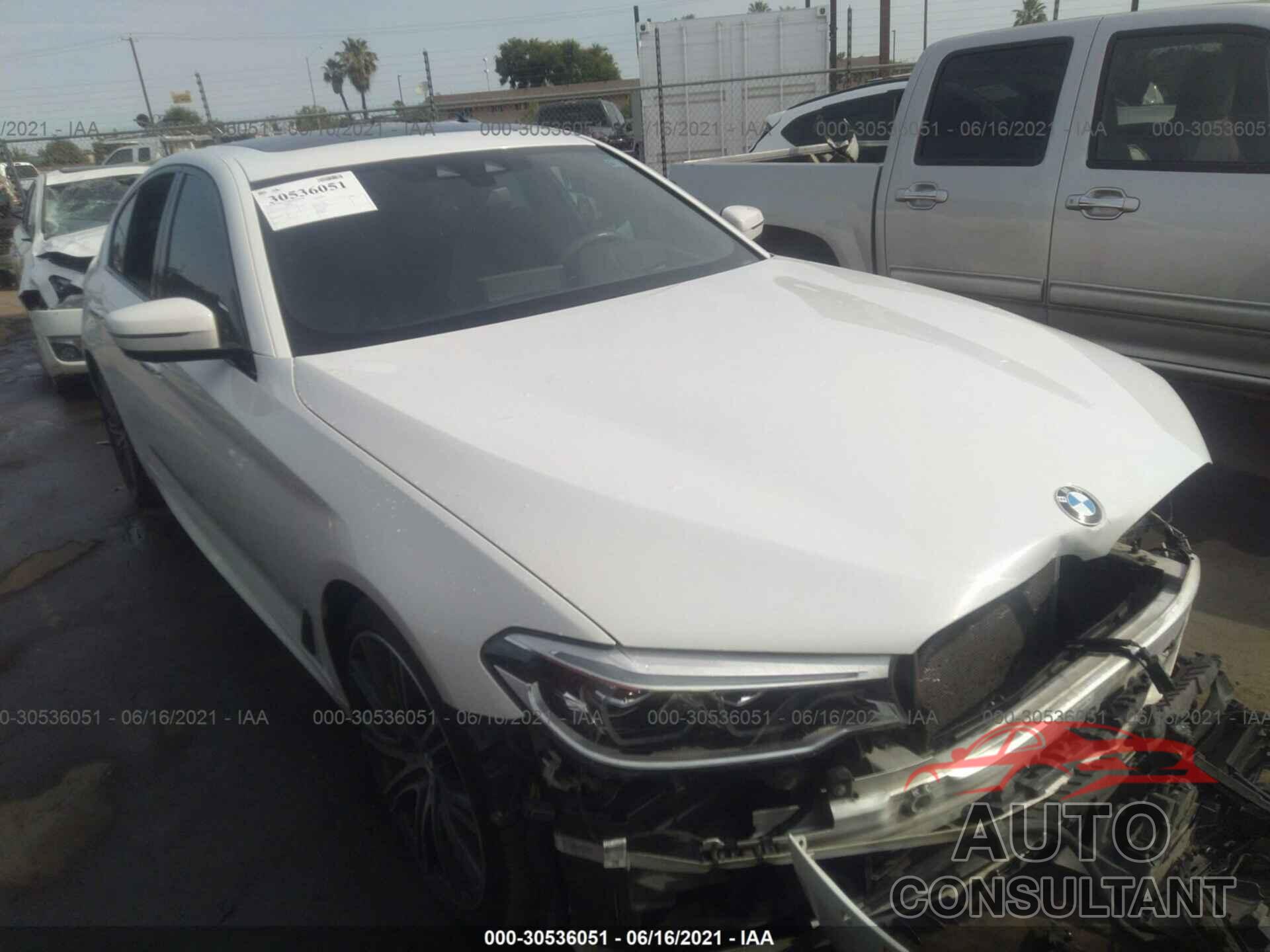 BMW 5 SERIES 2017 - WBAJE5C32HWA92214