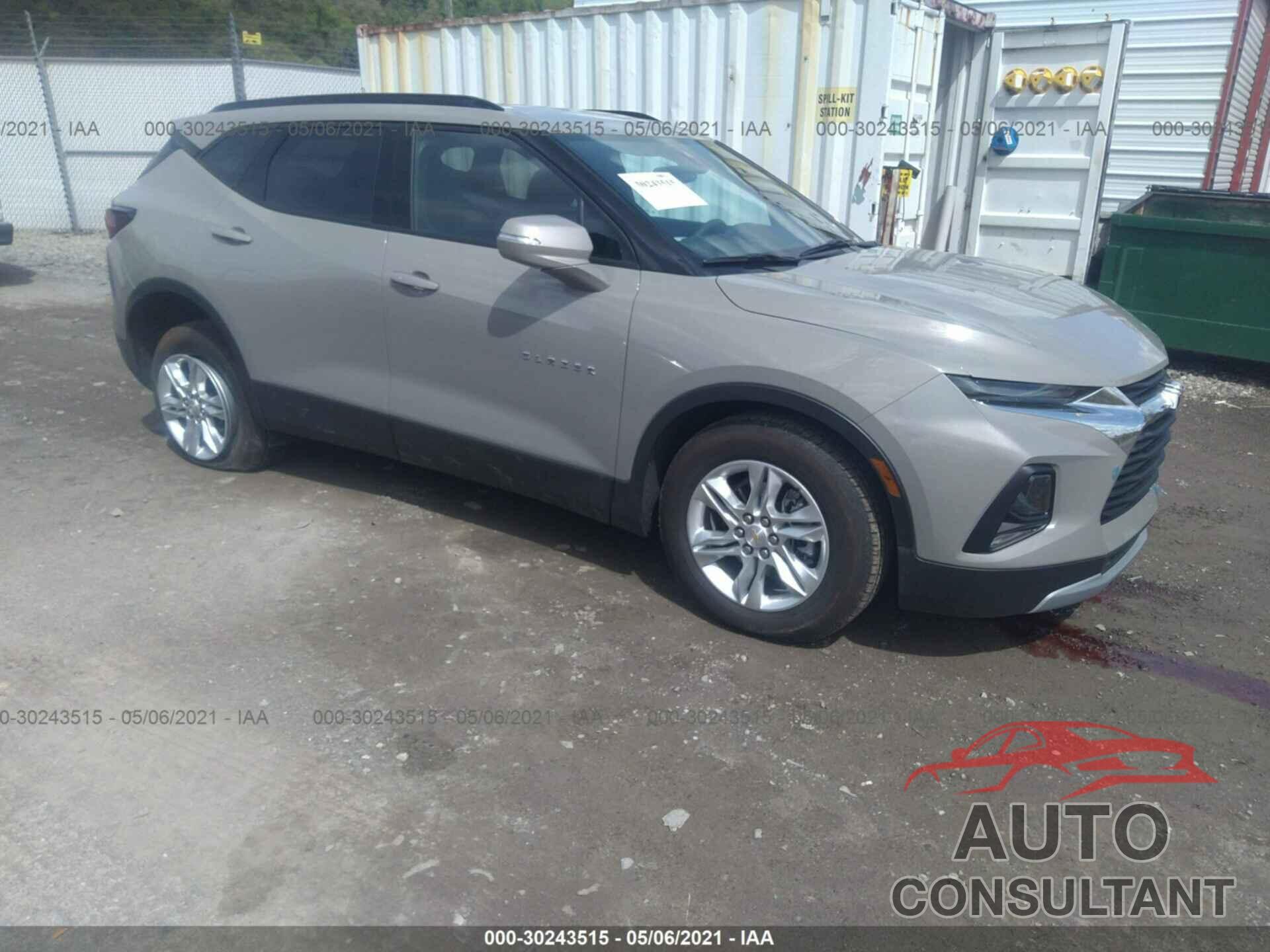 CHEVROLET BLAZER 2021 - 3GNKBHRS7MS509014