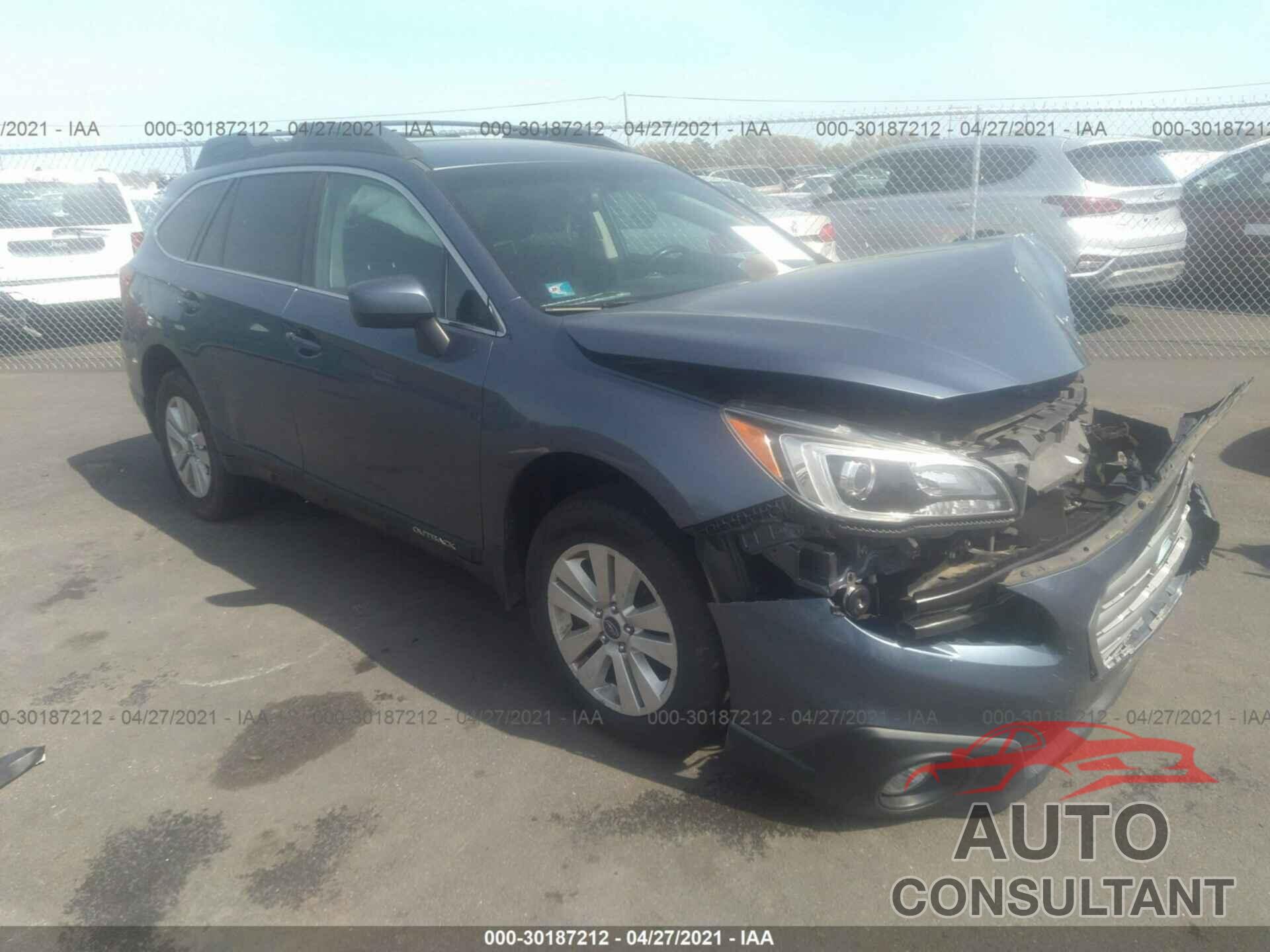 SUBARU OUTBACK 2016 - 4S4BSACCXG3238490
