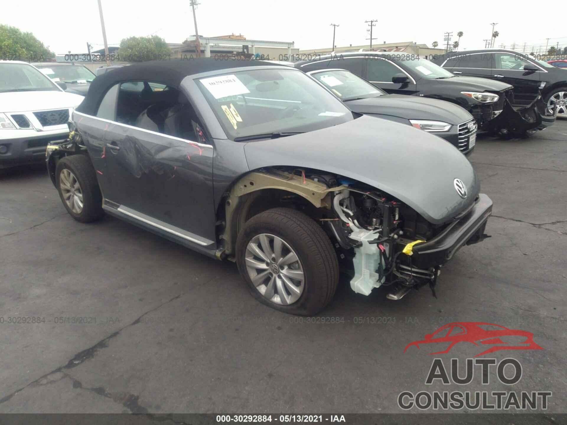 VOLKSWAGEN BEETLE CONVERTIBLE 2019 - 3VW5DAAT4KM505772