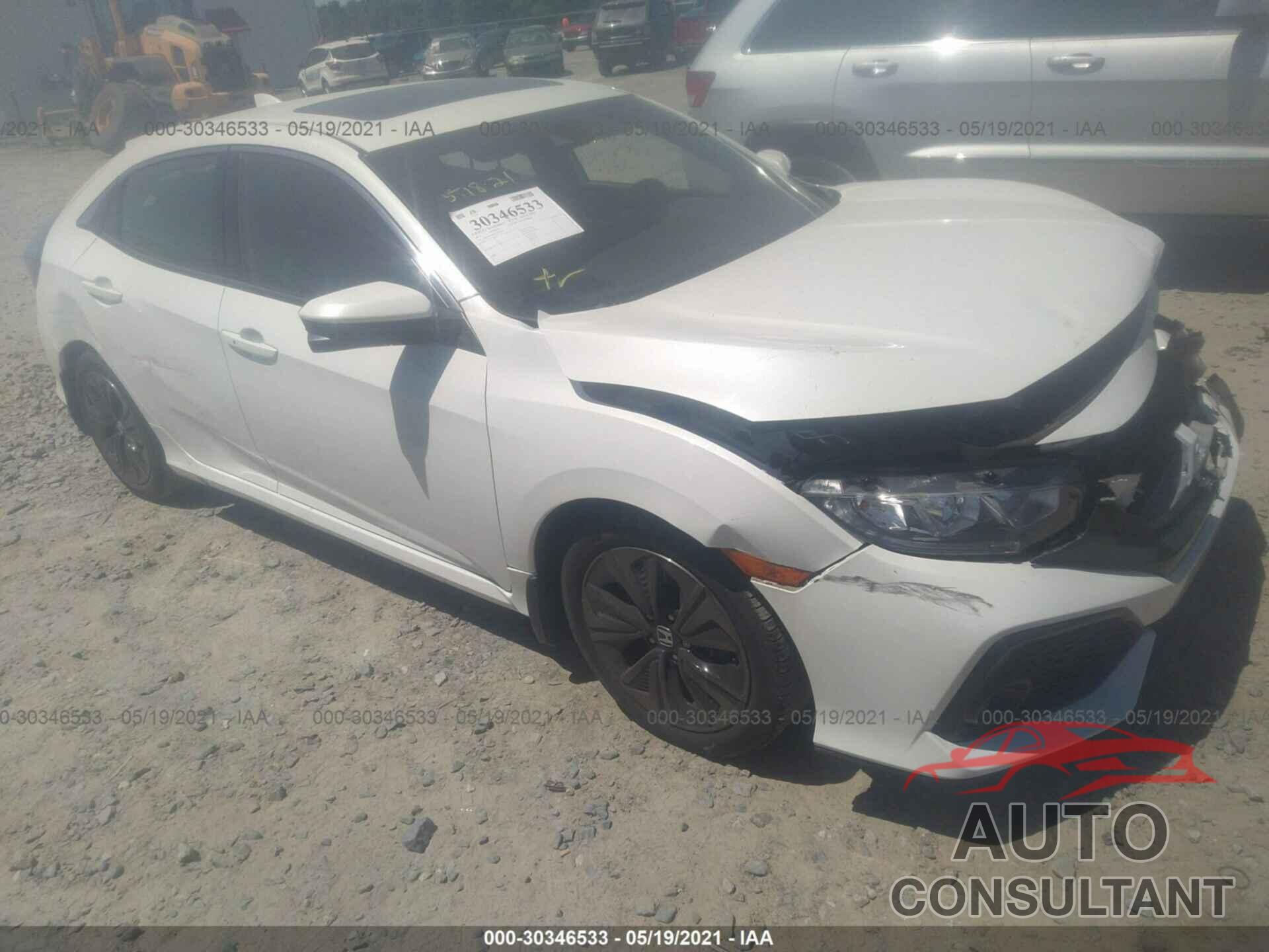 HONDA CIVIC HATCHBACK 2019 - SHHFK7H66KU207646