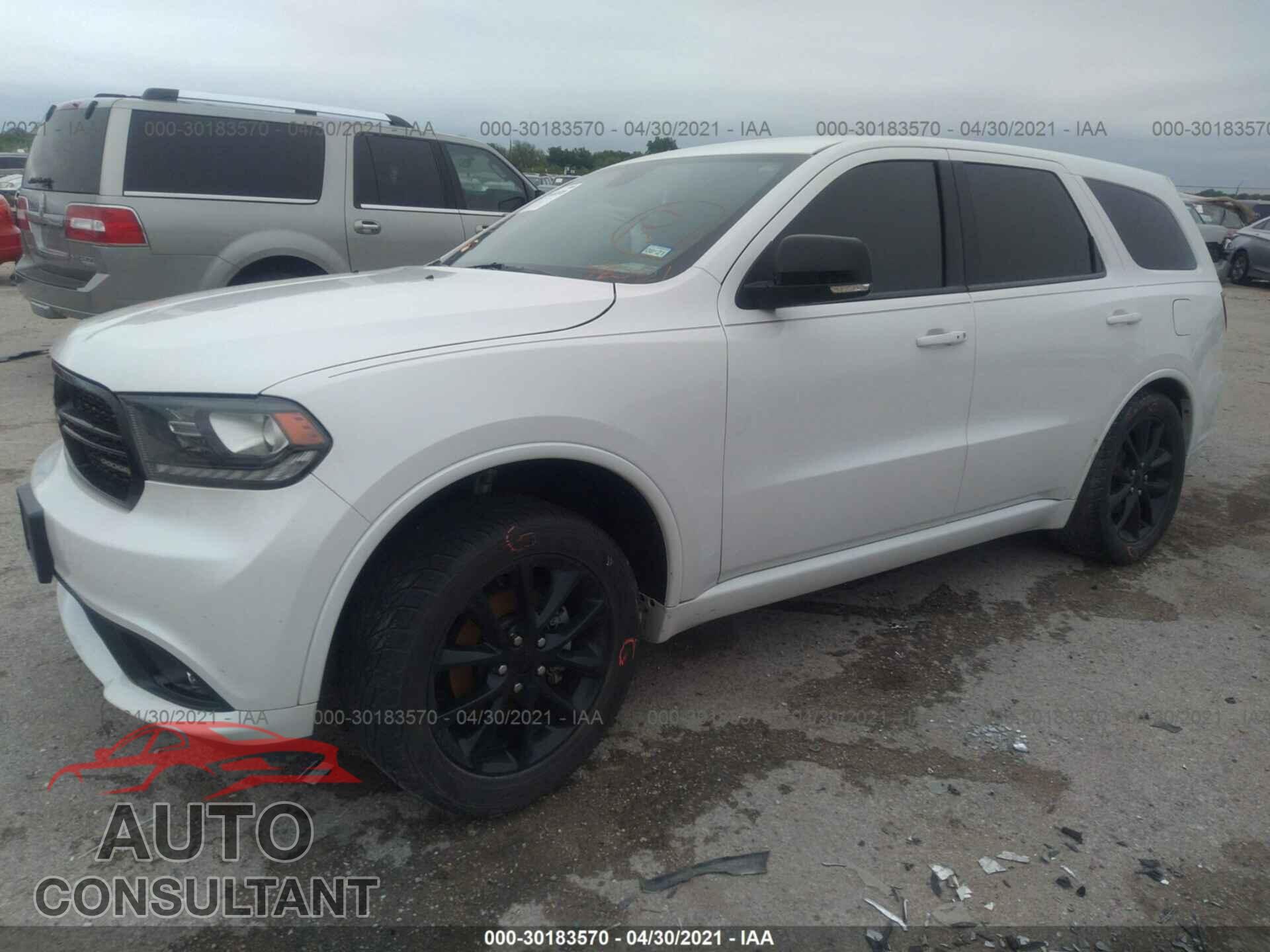 DODGE DURANGO 2017 - 1C4RDHDG9HC610832