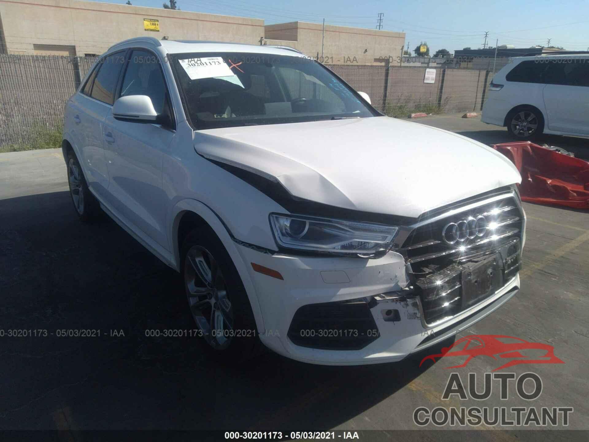 AUDI Q3 2016 - WA1BFCFS9GR016294