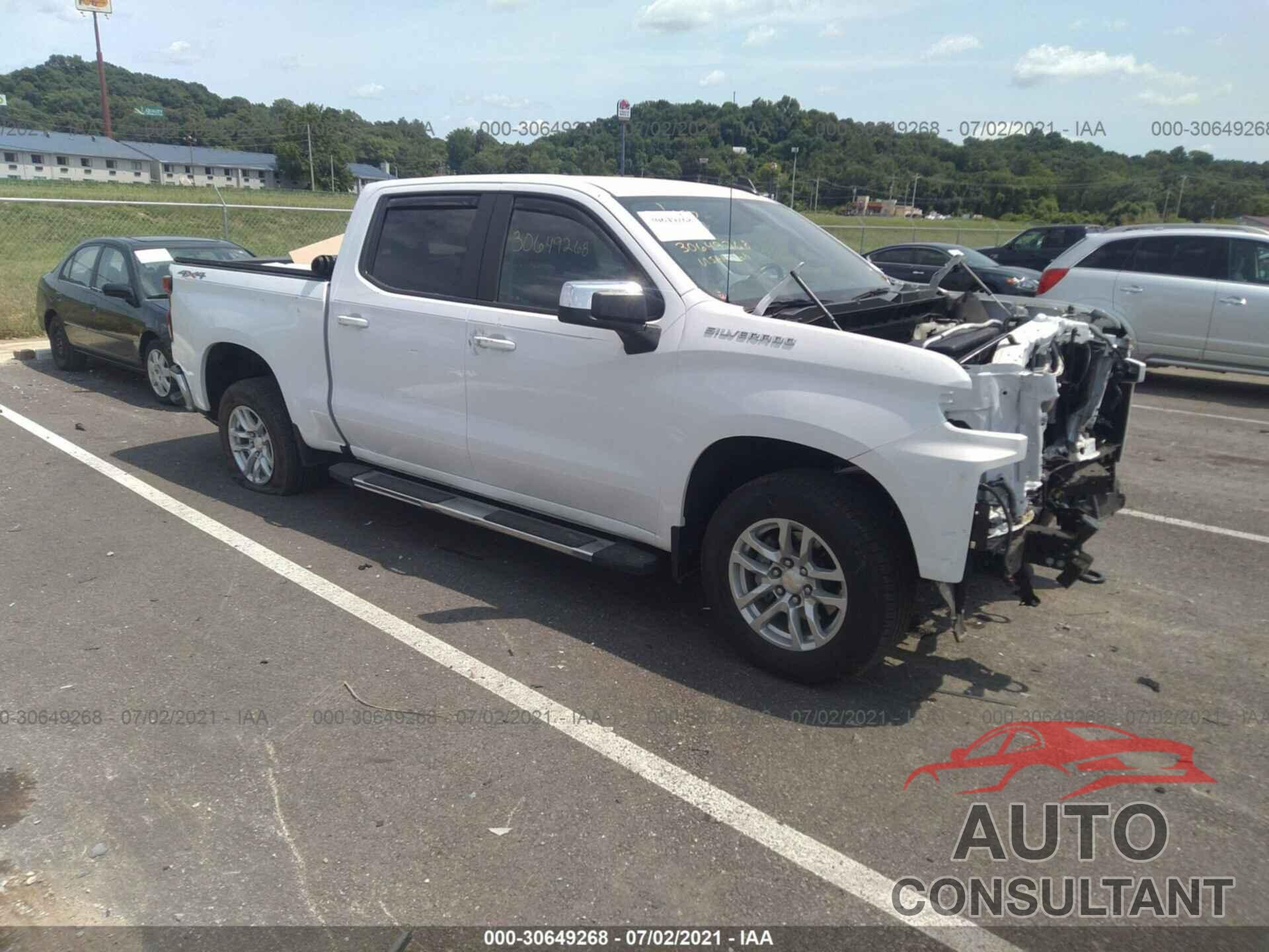 CHEVROLET SILVERADO 1500 2019 - 1GCUYDED6KZ121675