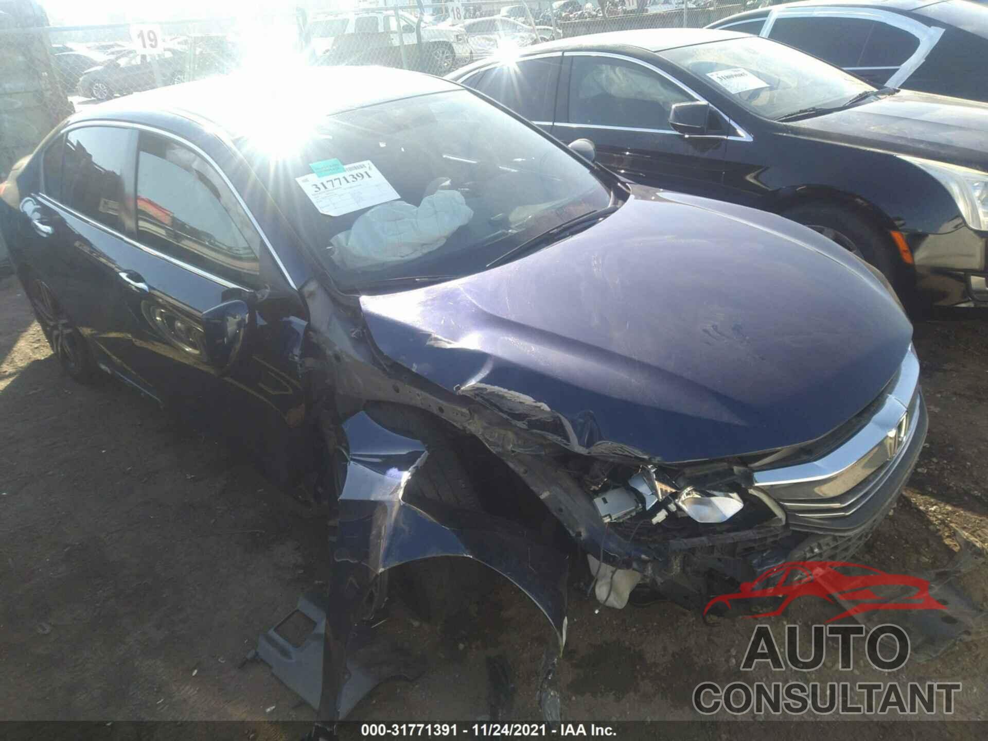 HONDA ACCORD SEDAN 2016 - 1HGCR2F51GA216706