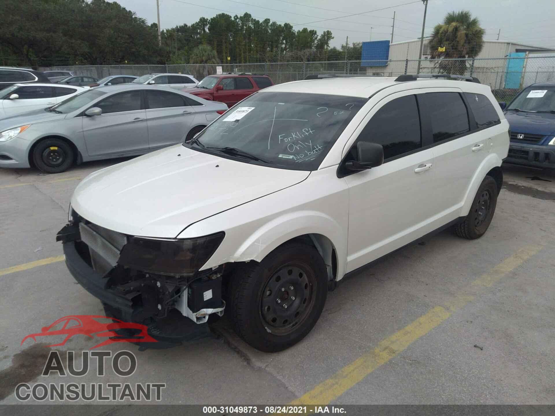 DODGE JOURNEY 2017 - 3C4PDCAB7HT648504