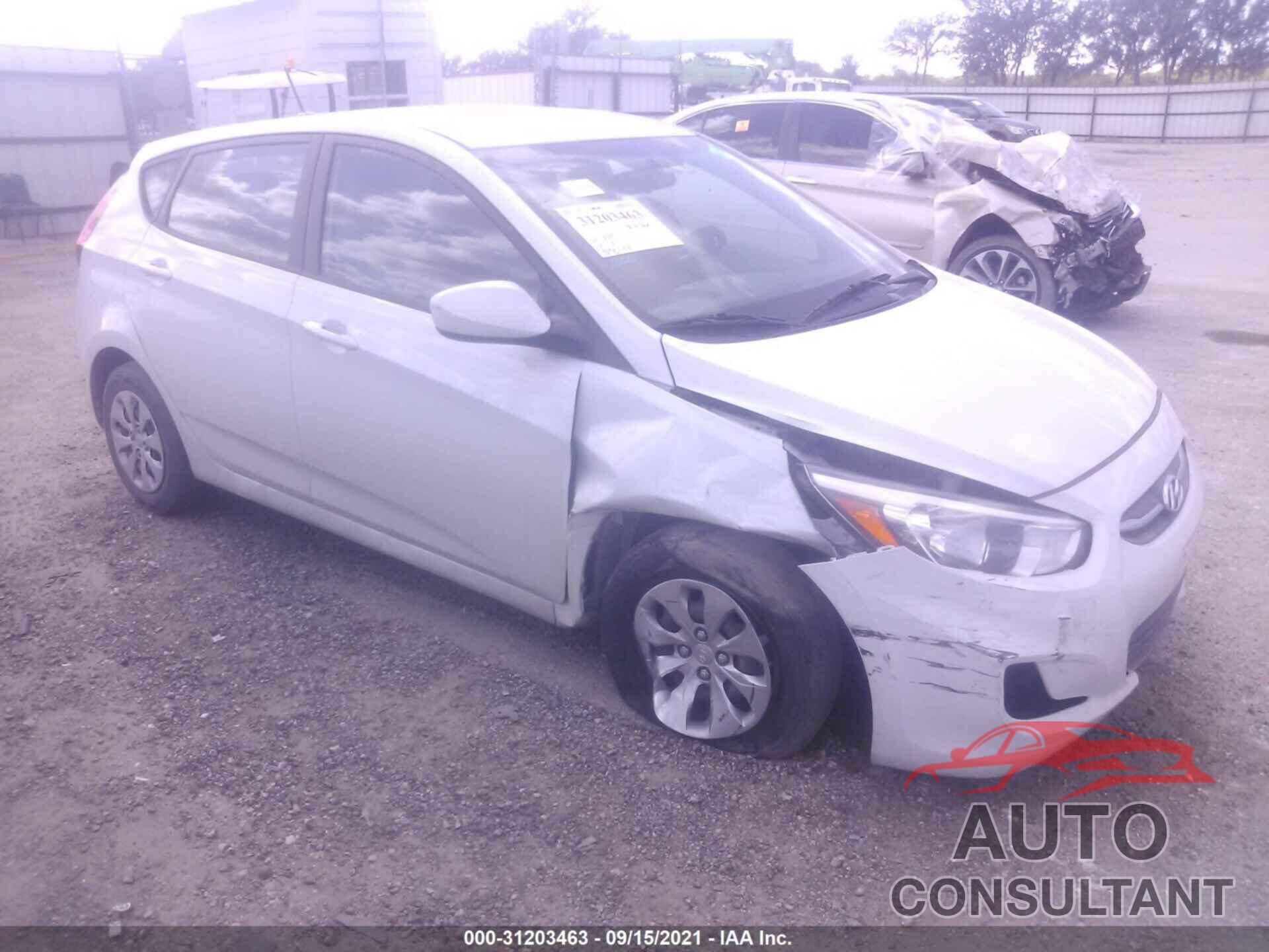 HYUNDAI ACCENT 2017 - KMHCT5AE6HU363219