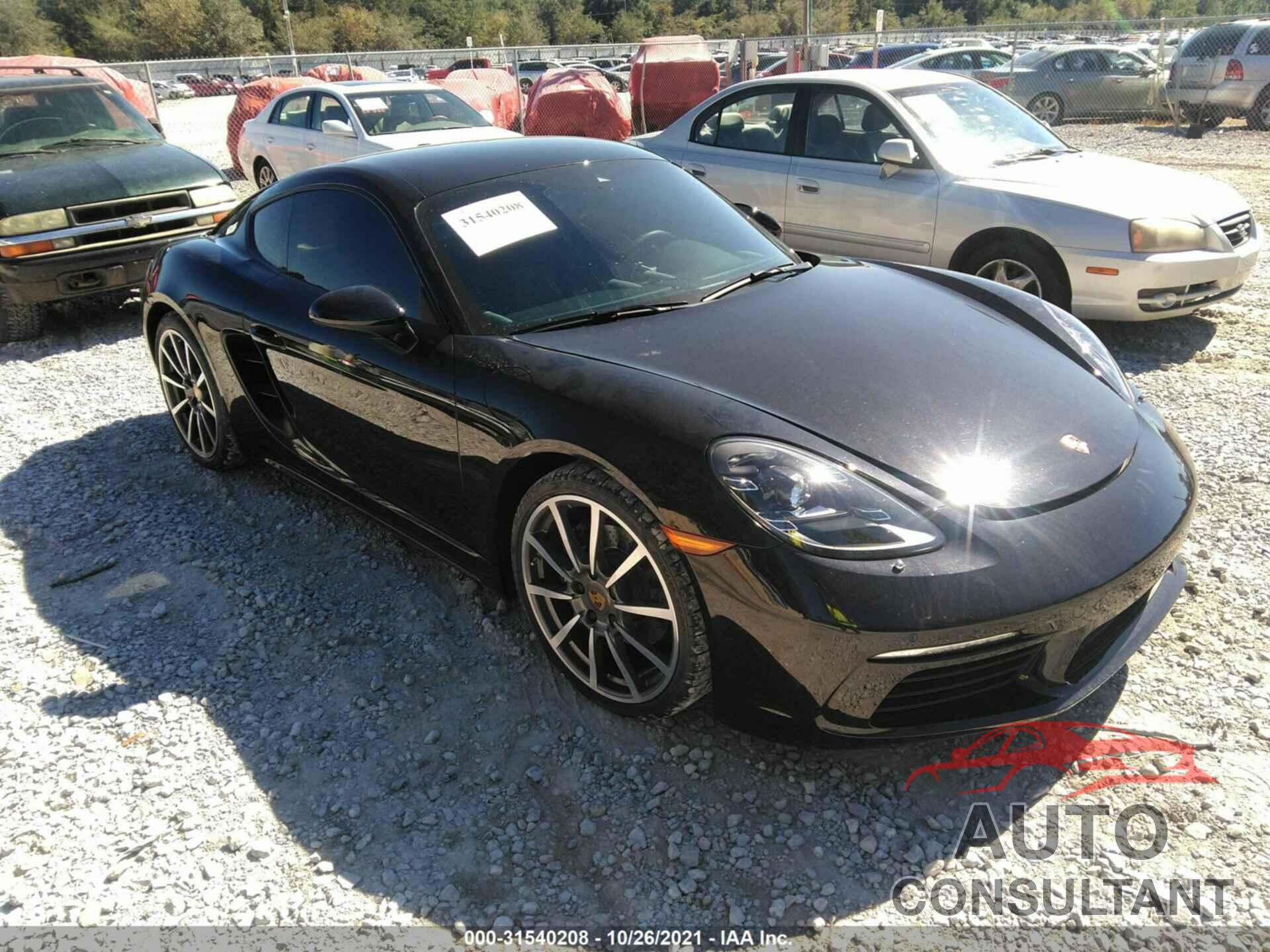 PORSCHE 718 CAYMAN 2021 - WP0AA2A86MS260477