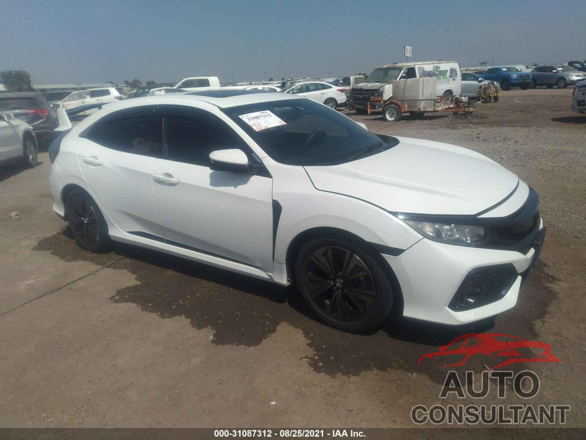 HONDA CIVIC HATCHBACK 2017 - SHHFK7H51HU410976