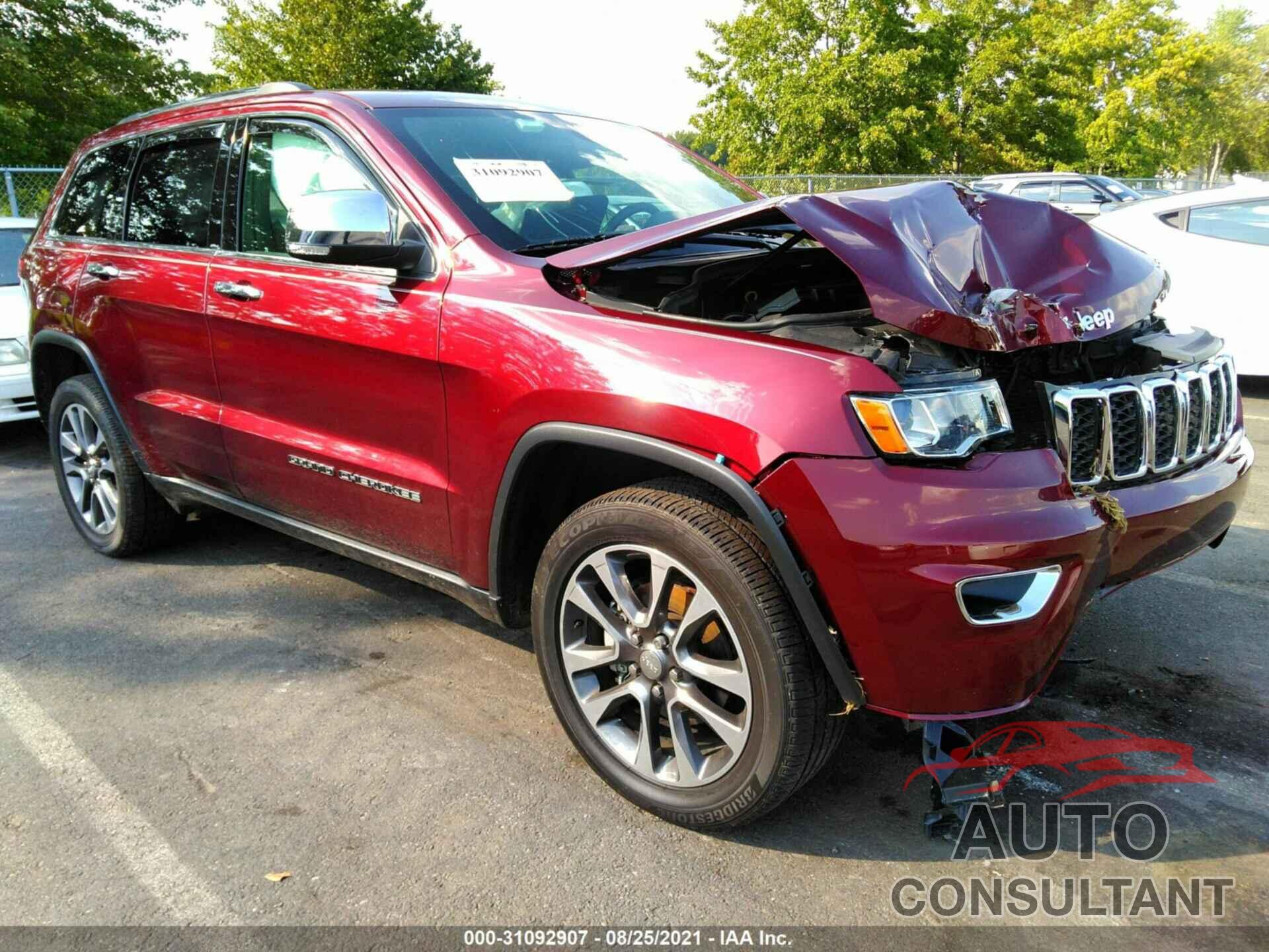 JEEP GRAND CHEROKEE 2018 - 1C4RJFBG9JC280695