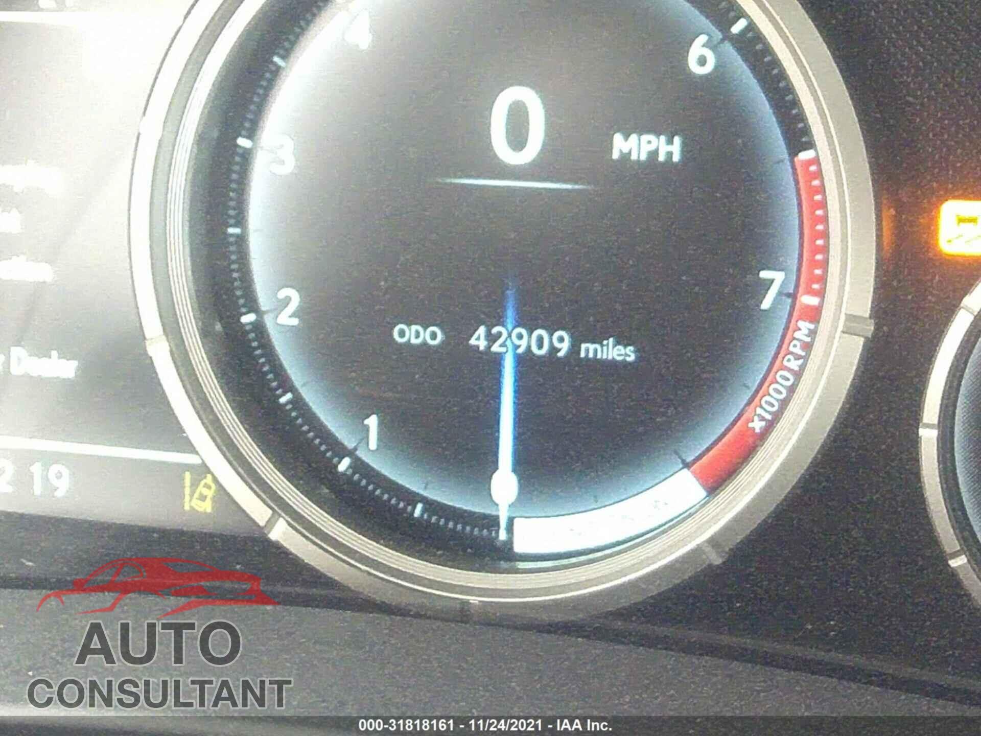 LEXUS RX 2019 - 2T2BZMCA0KC199825