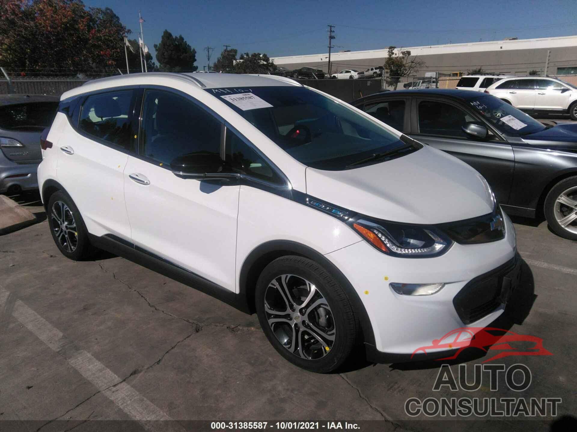 CHEVROLET BOLT EV 2017 - 1G1FX6S09H4179013