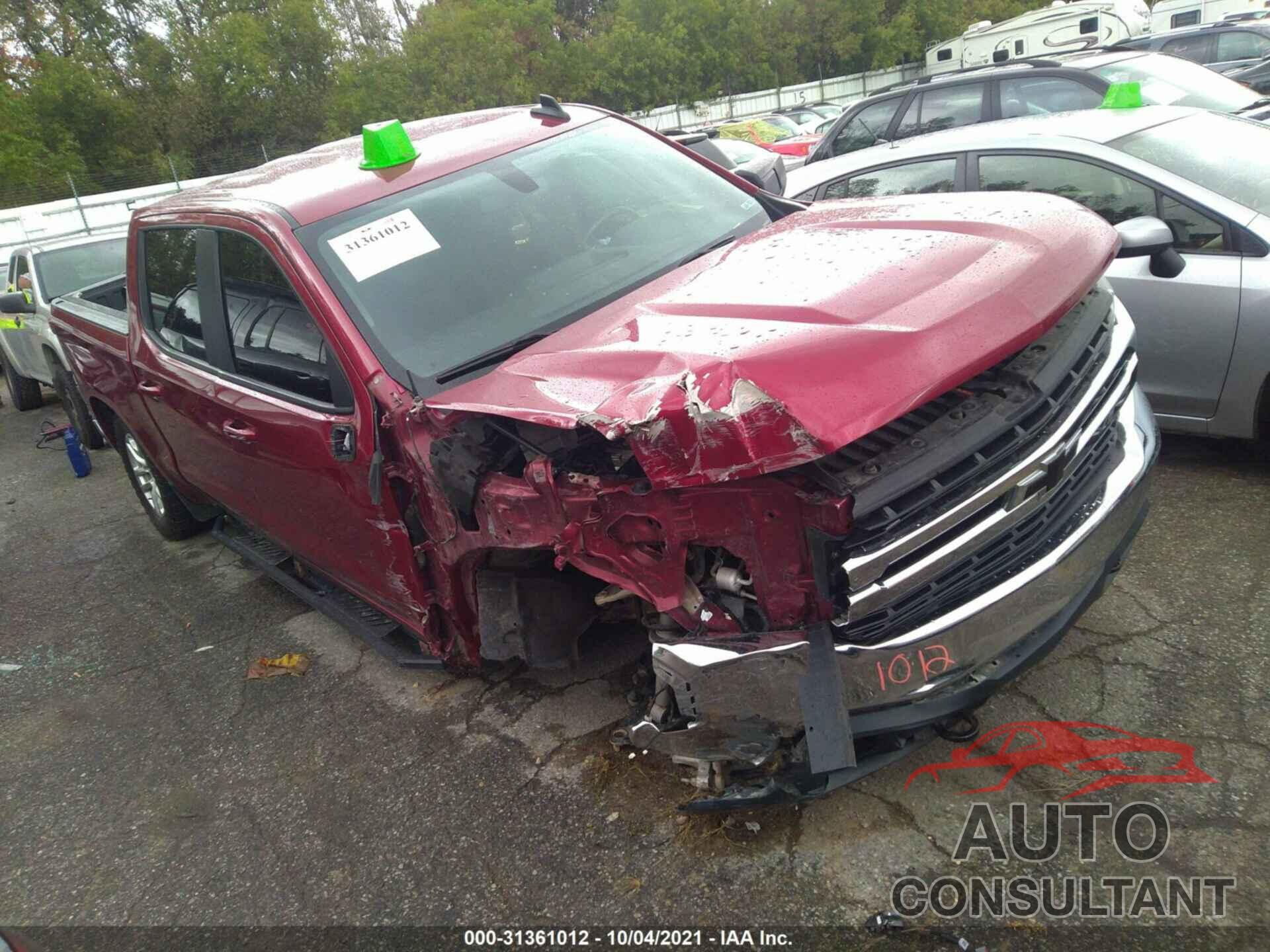 CHEVROLET SILVERADO 1500 2019 - 1GCUYDED9KZ122562