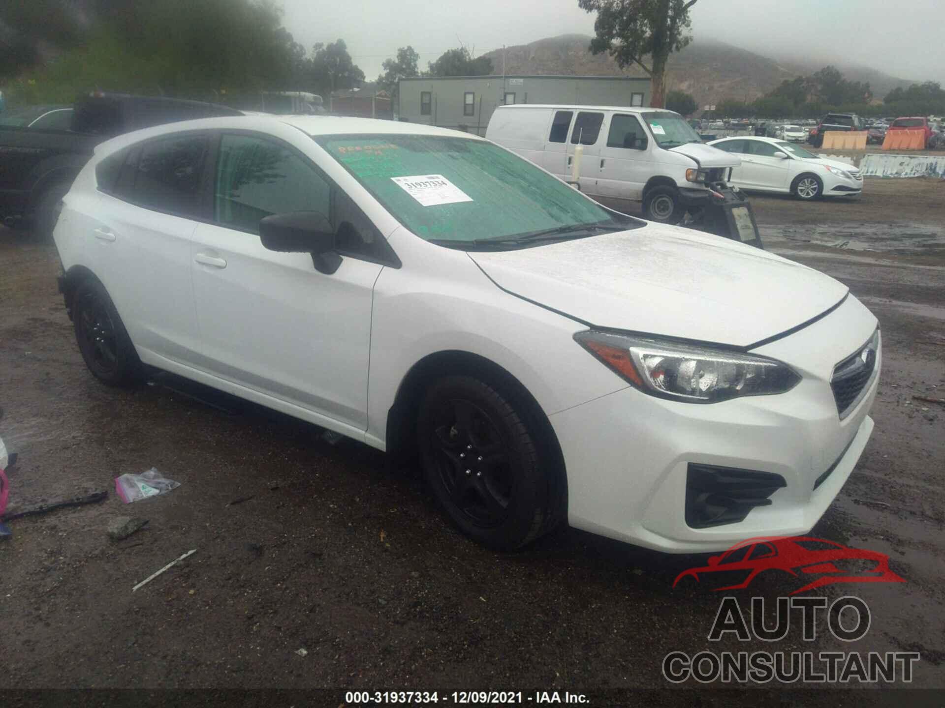 SUBARU IMPREZA 2018 - 4S3GTAA67J3718546