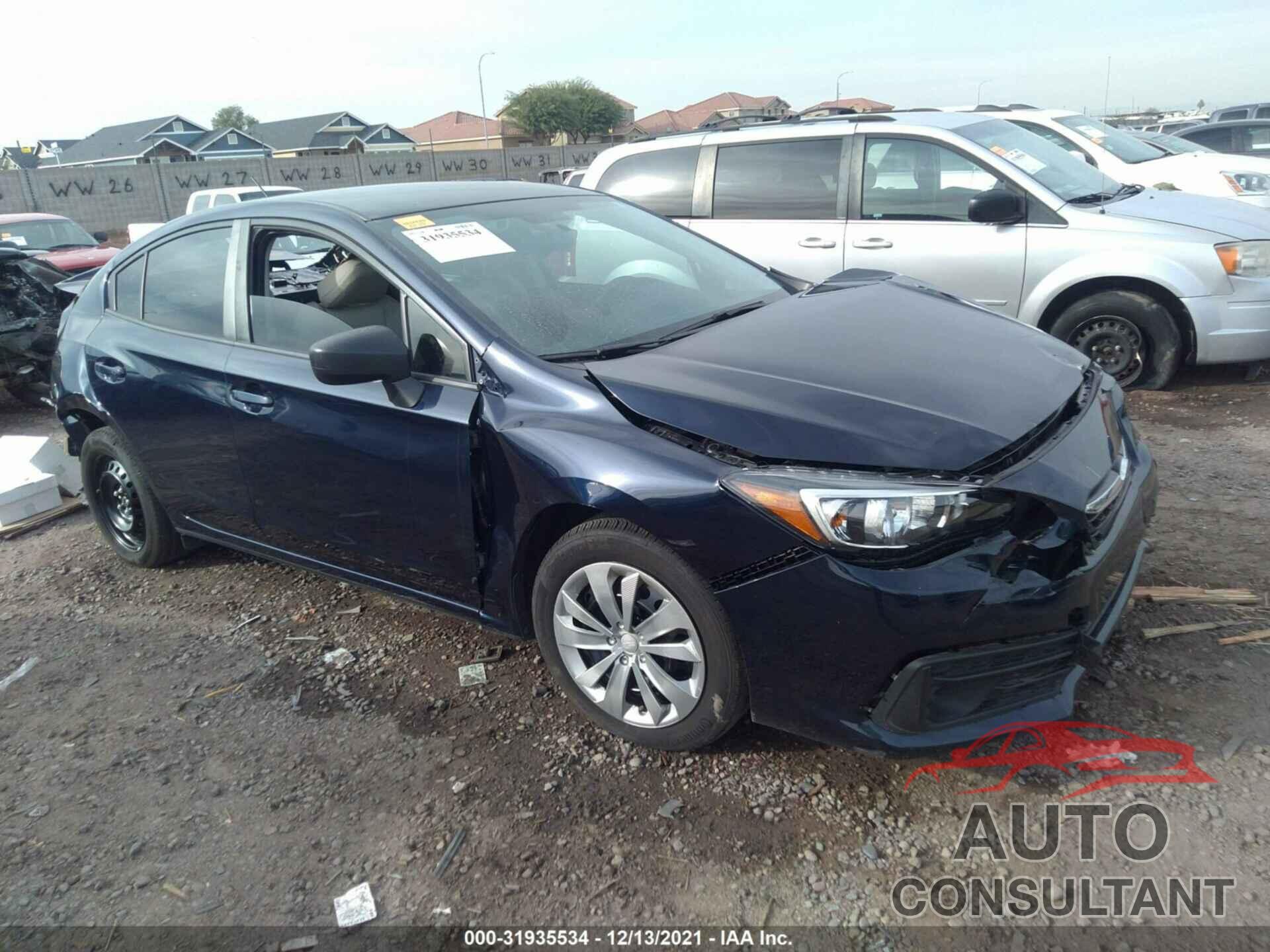 SUBARU IMPREZA 2021 - 4S3GKAB62M3600085