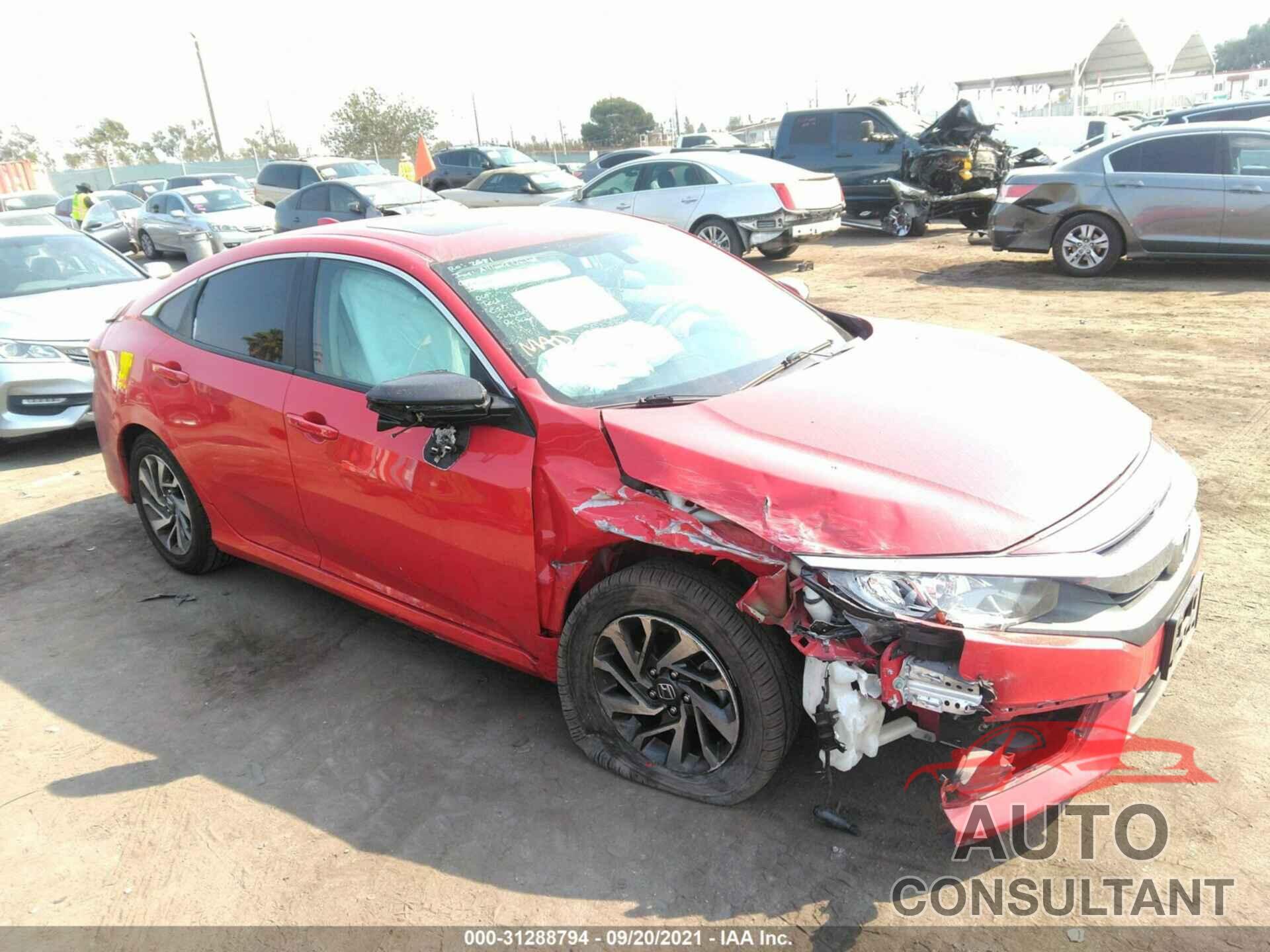 HONDA CIVIC SEDAN 2017 - 2HGFC2F74HH573249