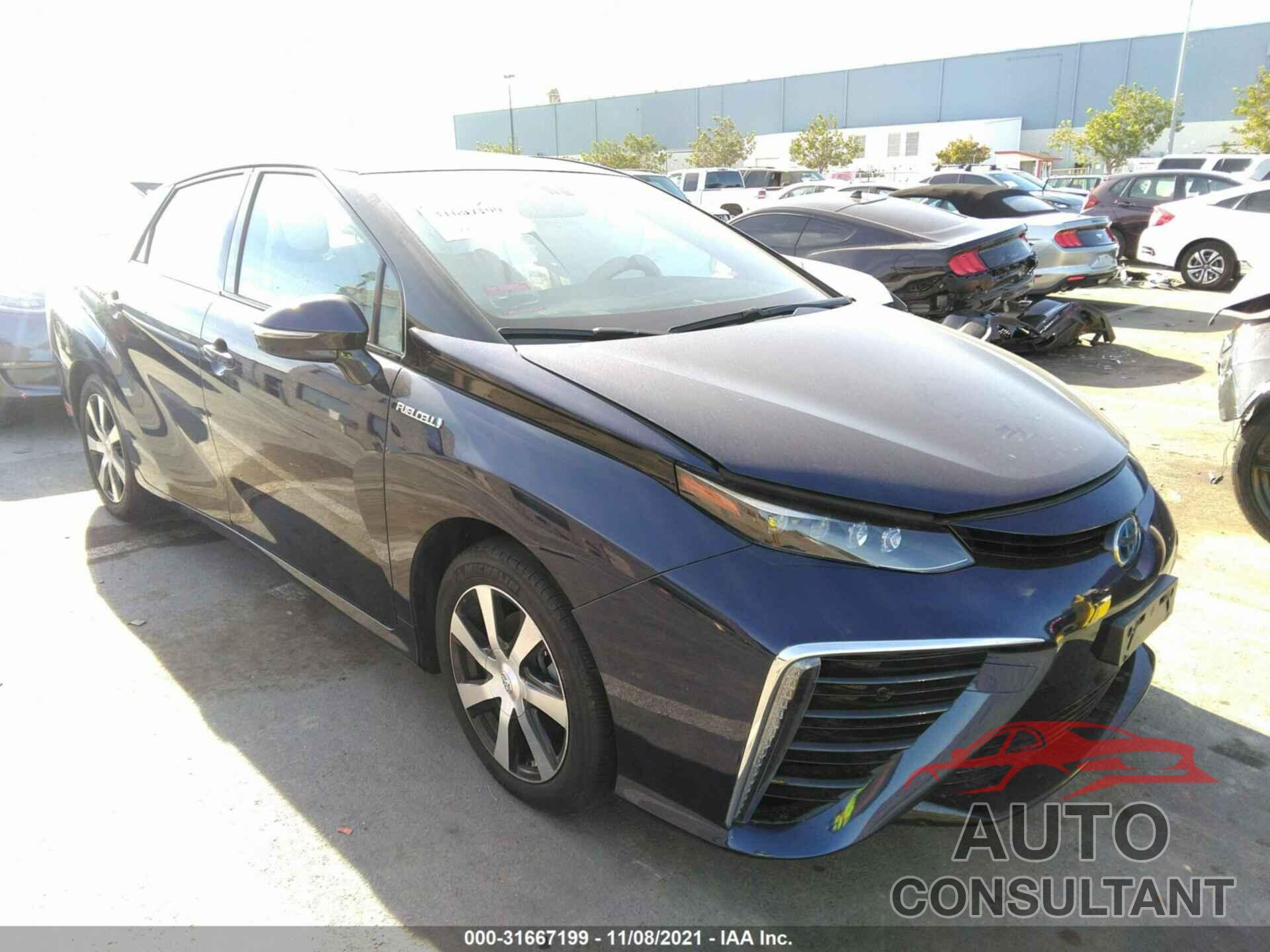 TOYOTA MIRAI 2018 - JTDBVRBD3JA004361