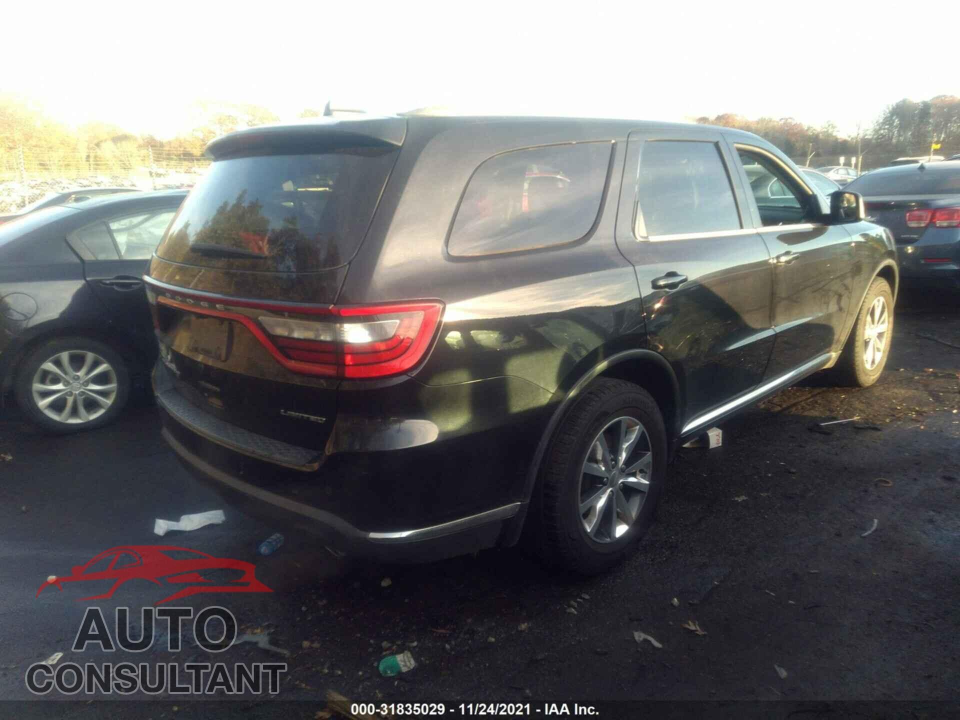 DODGE DURANGO 2016 - 1C4RDHDGXGC360192