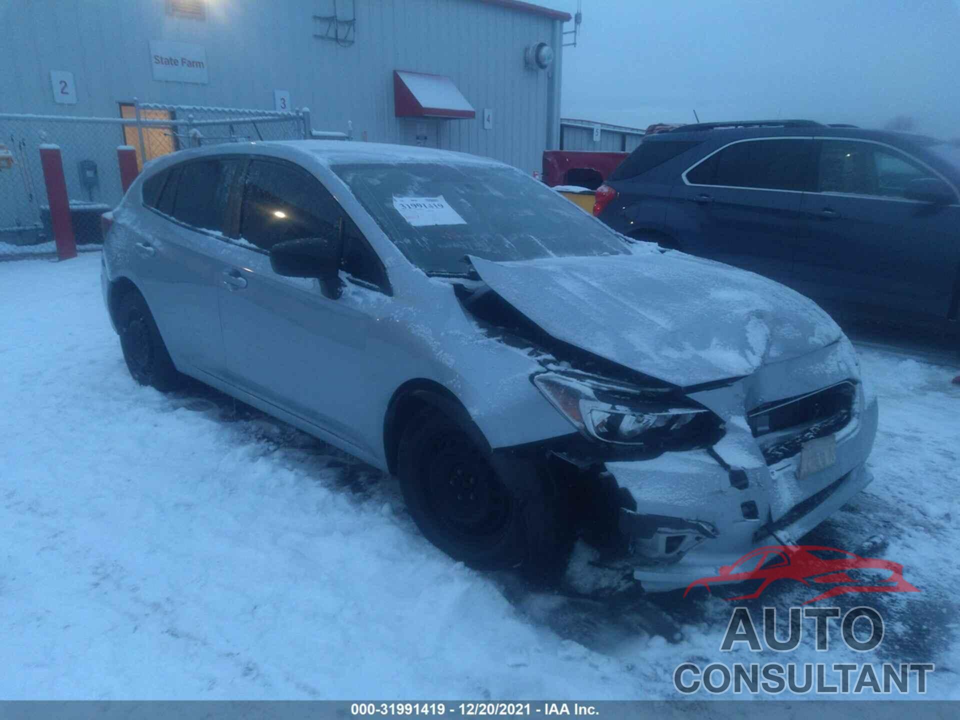 SUBARU IMPREZA 2018 - 4S3GTAA67J3719650
